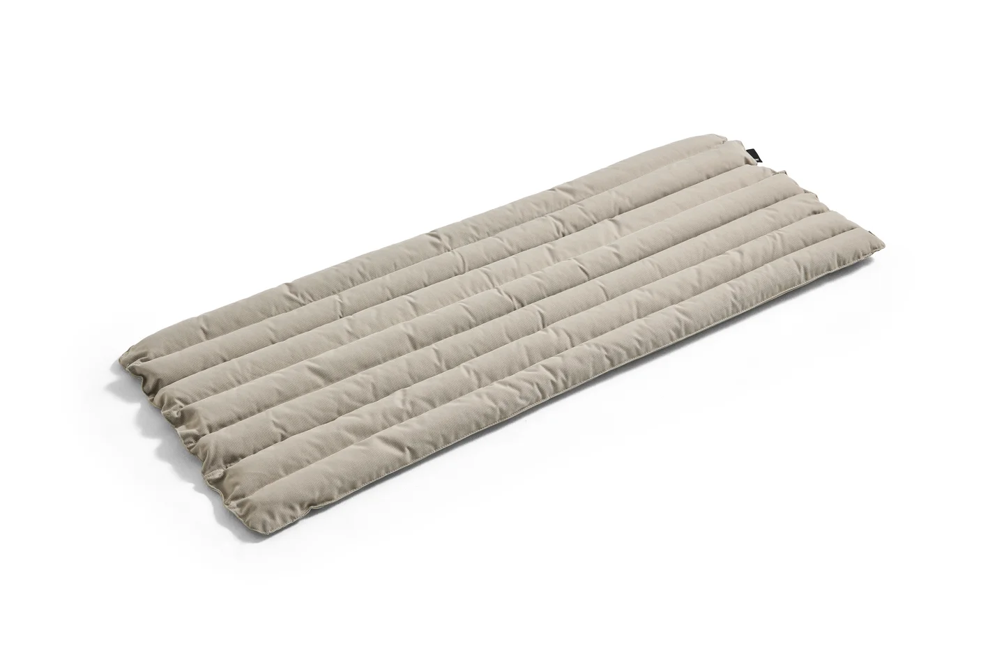 Quilted Seat Cushion for Traverse Lounge Bench Beige