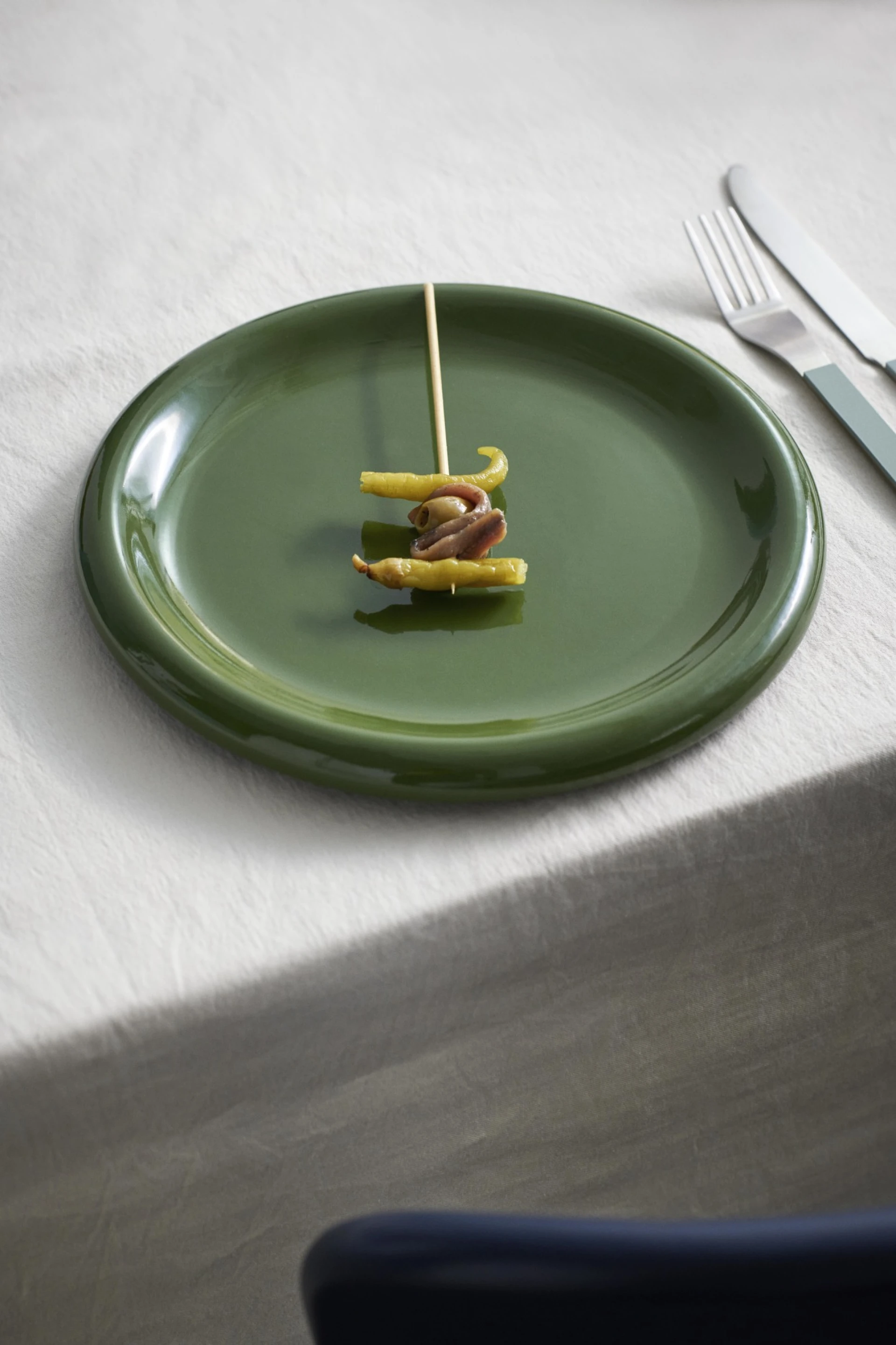 Barro Plate Set of 2 Ø18 Green