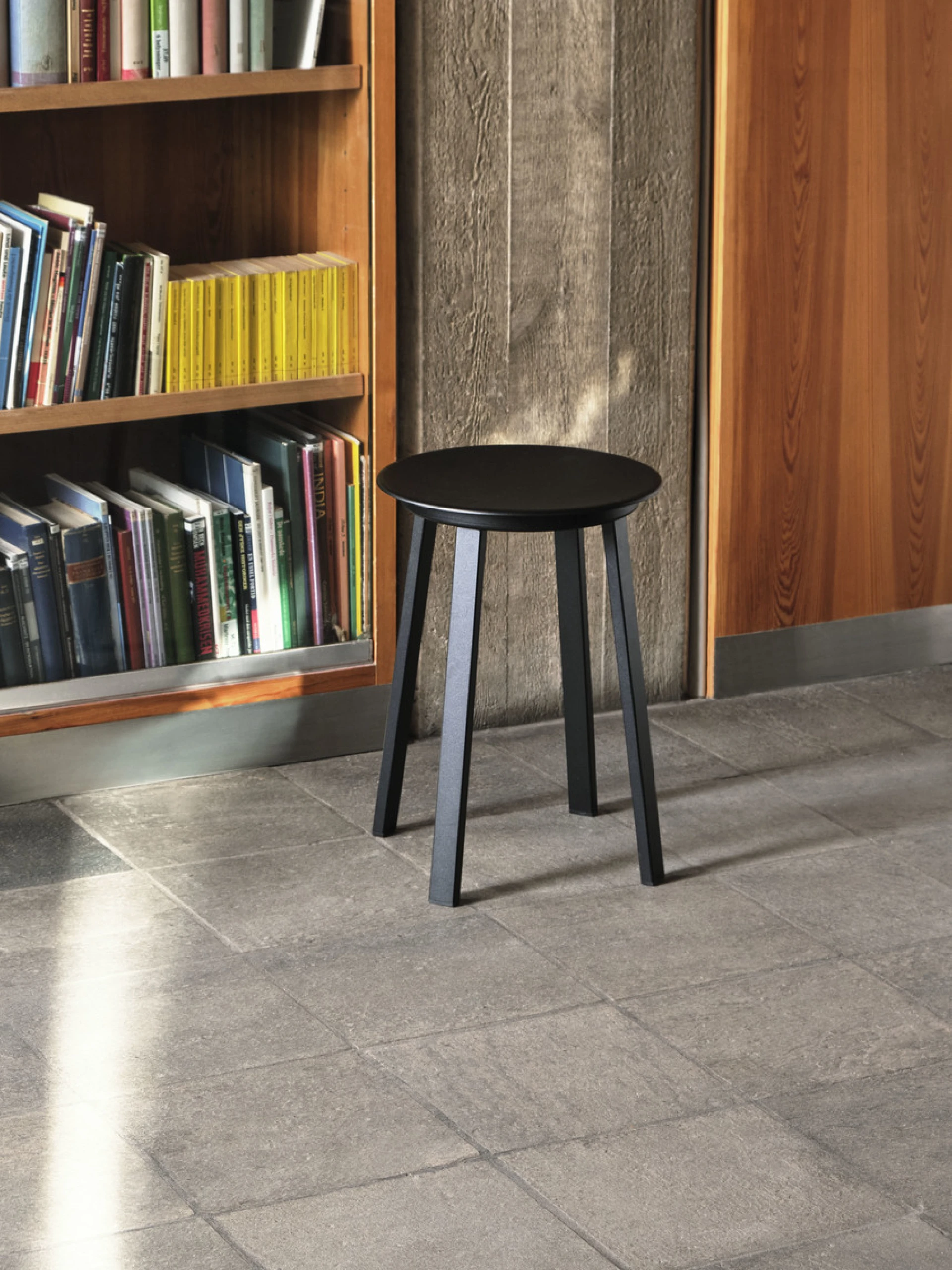 Revolver Stool Black
