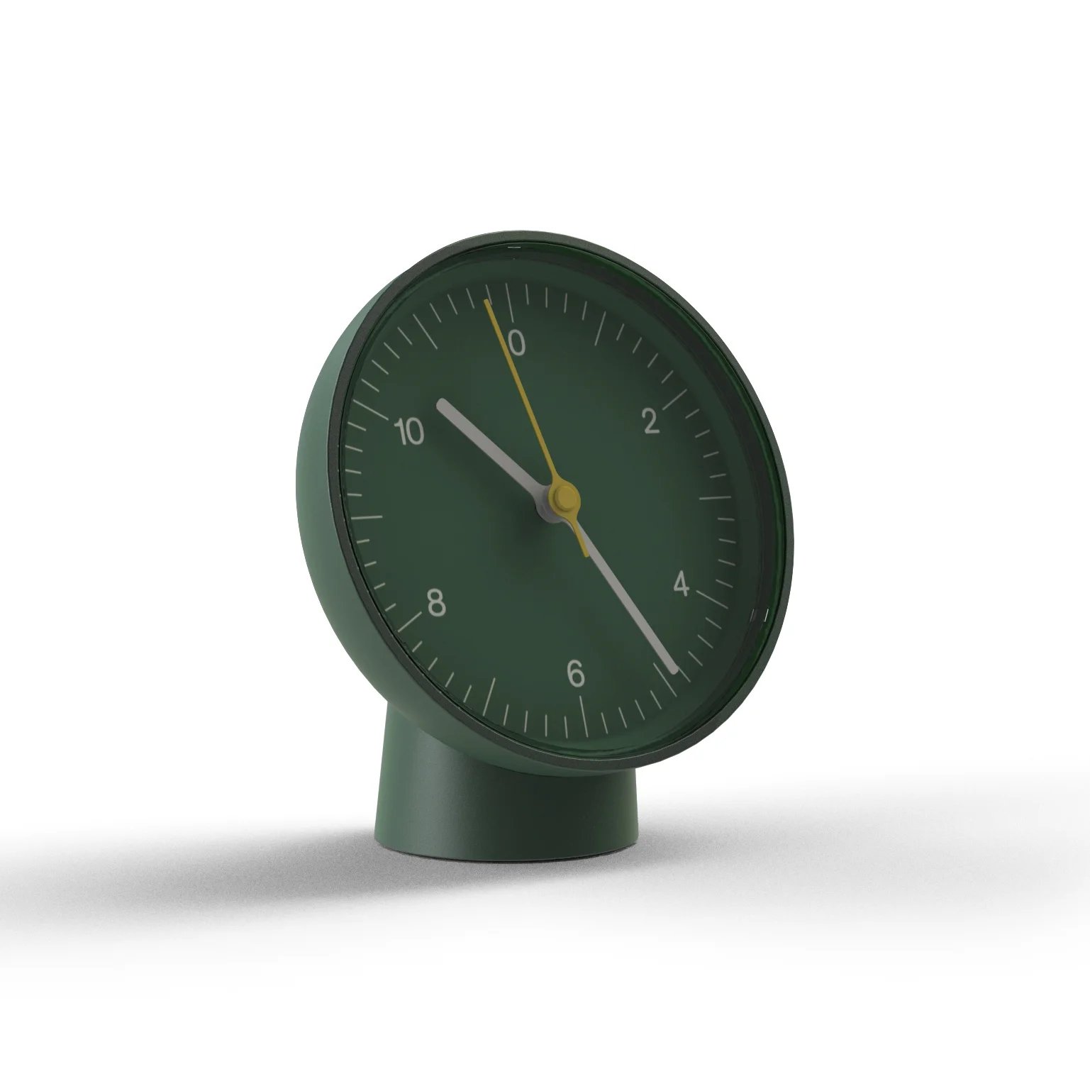 Table Clock Green