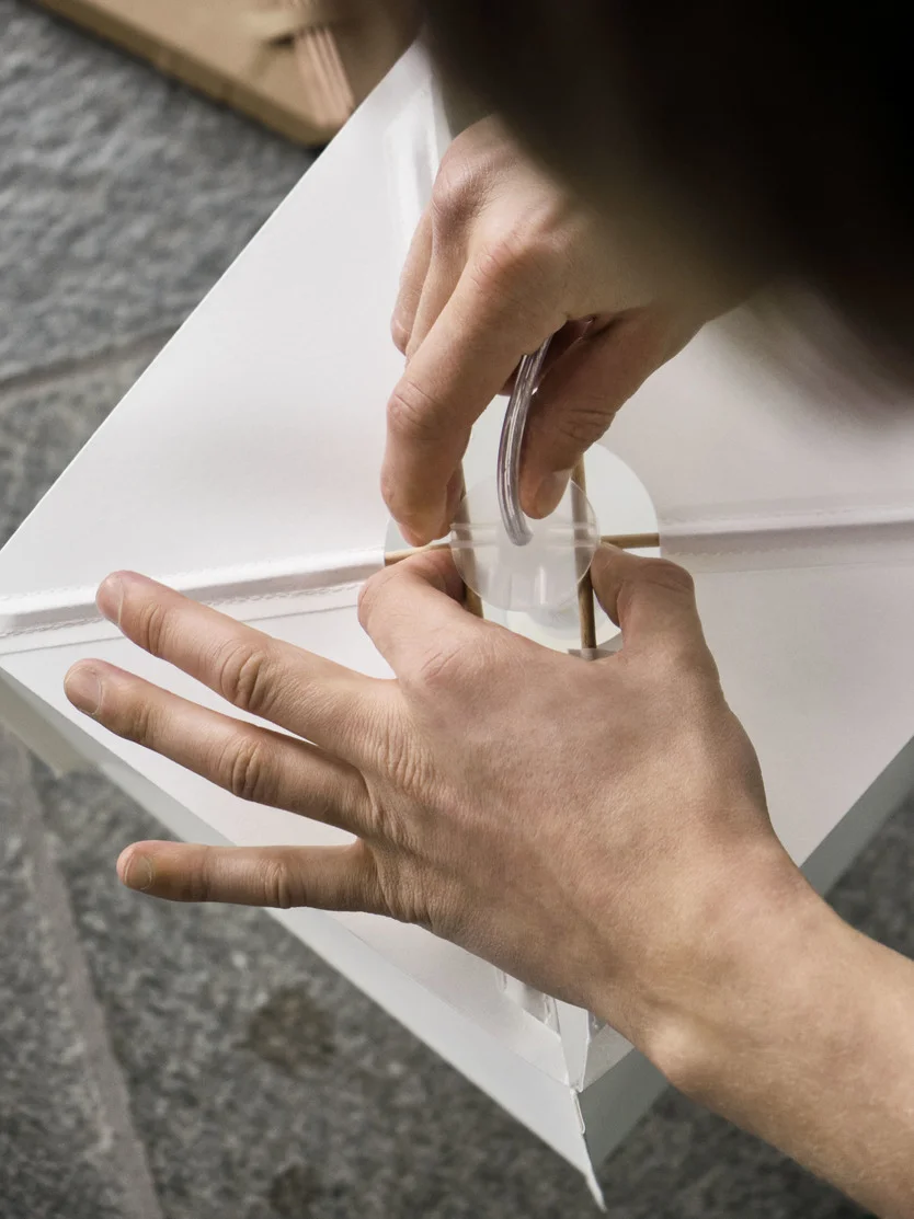 Paper Cube Floor Lamp