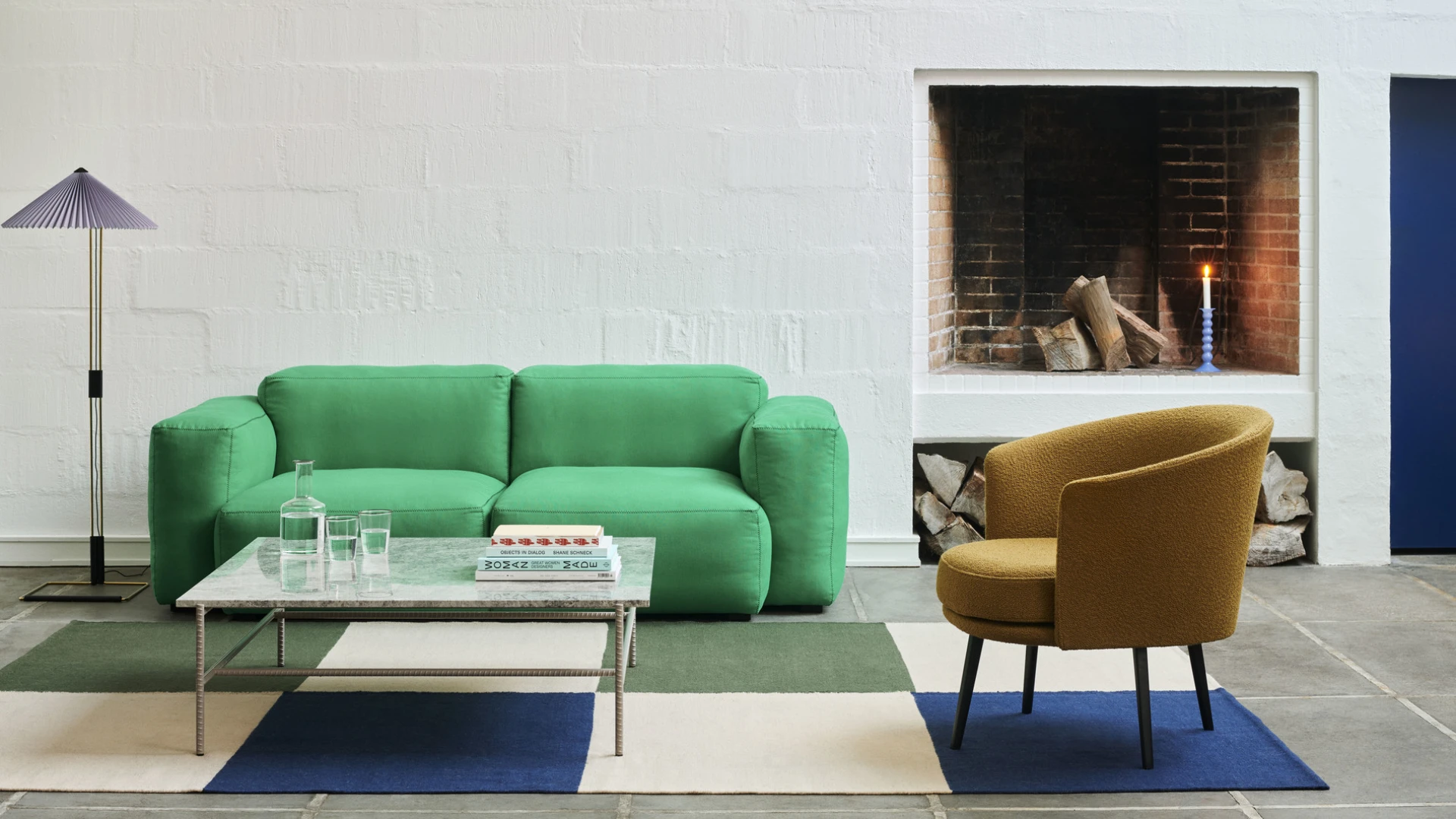 Matin Floor Lamp 500 Lavender