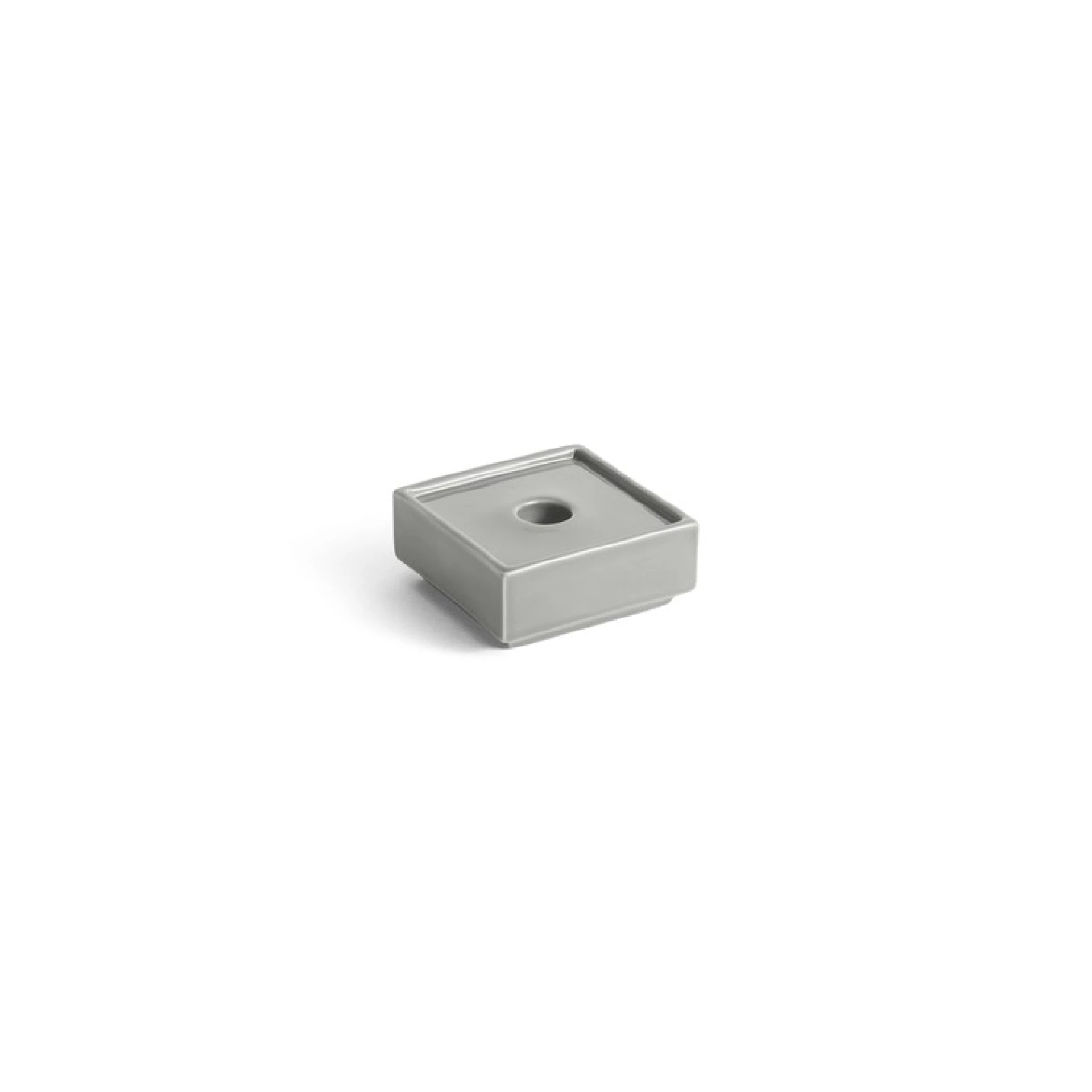 Mattone Candleholder Small Light grey