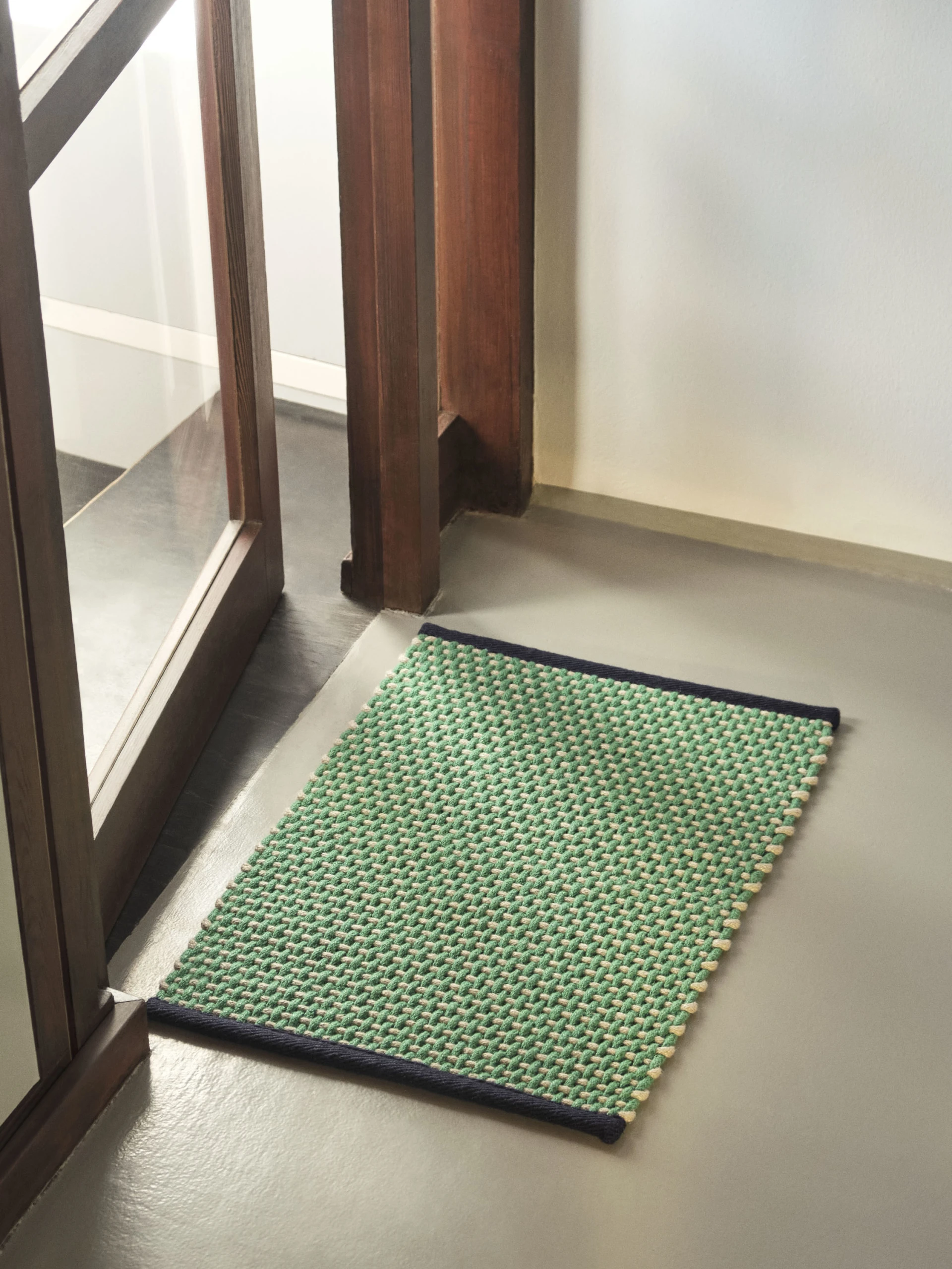 Door Mat 50 x 70 Light green