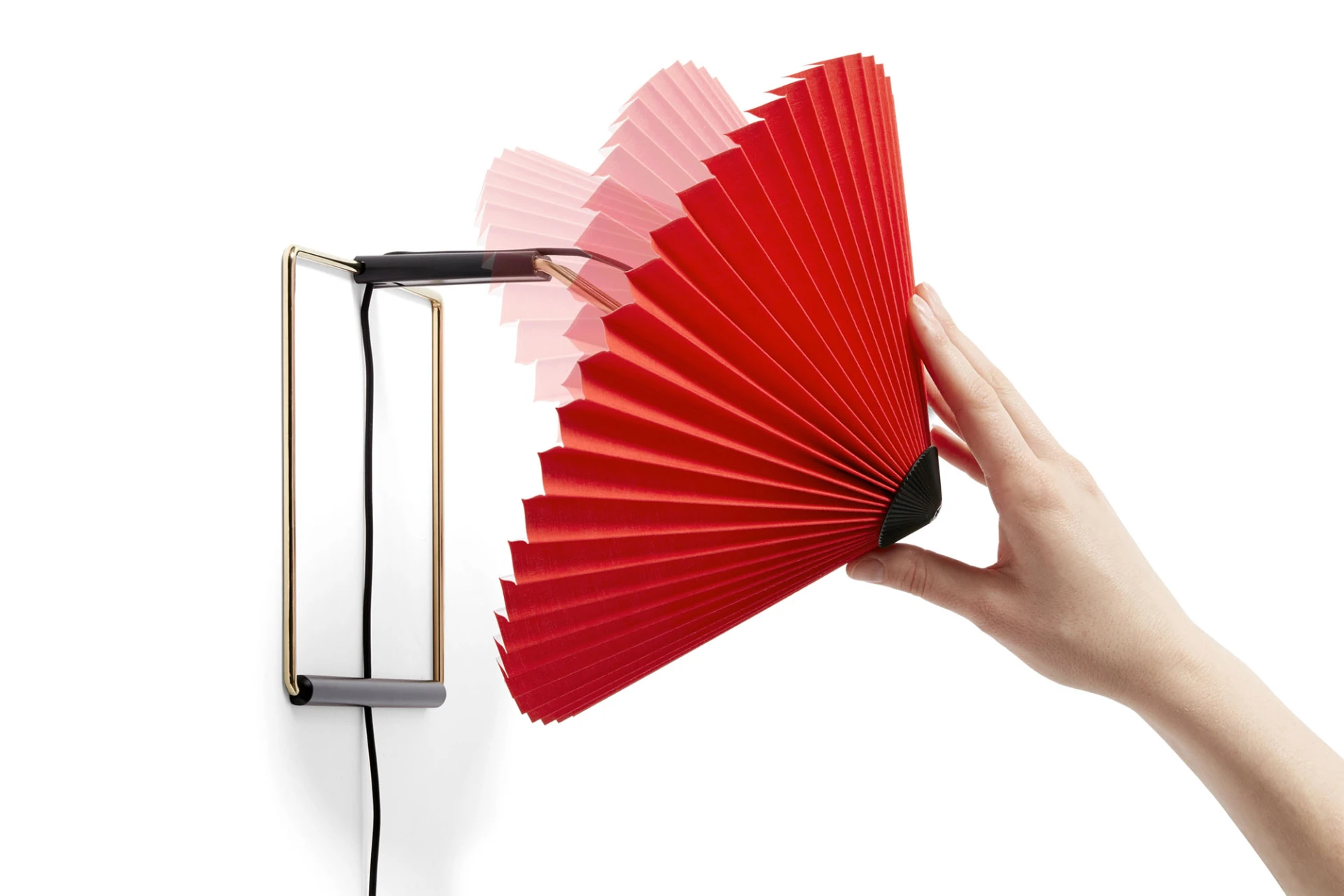 Matin Wall Lamp 300 Bright red