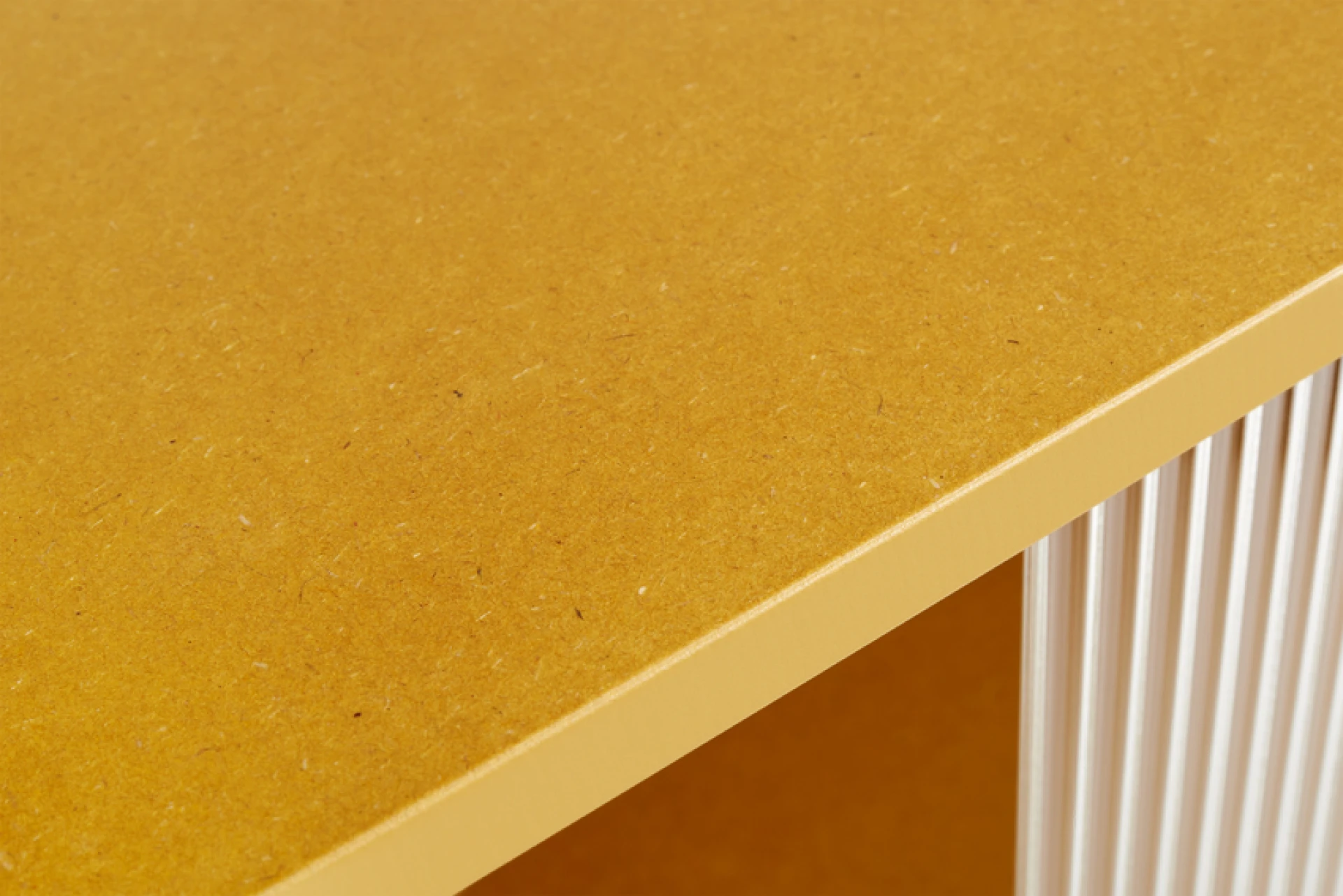 Colour Cabinet Tall Yellow w. Glass doors
