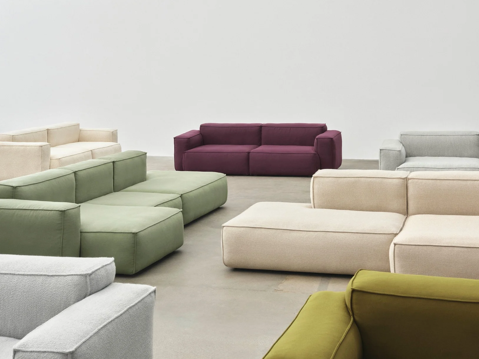 Mags Soft Low Armrest 2.5-Seater Removable Cover Combination 1