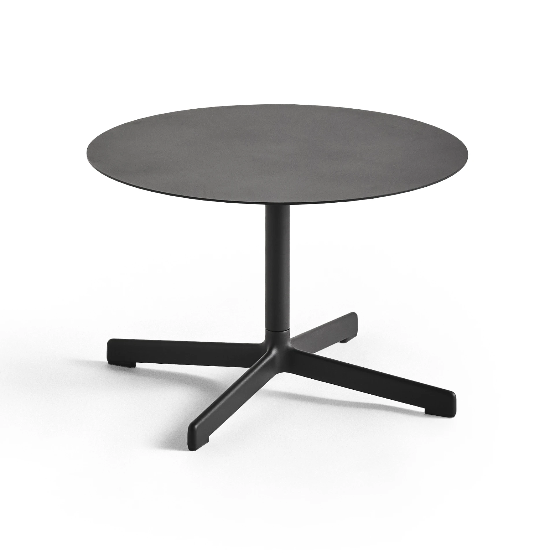 Neu Table Low Round Anthracite D60