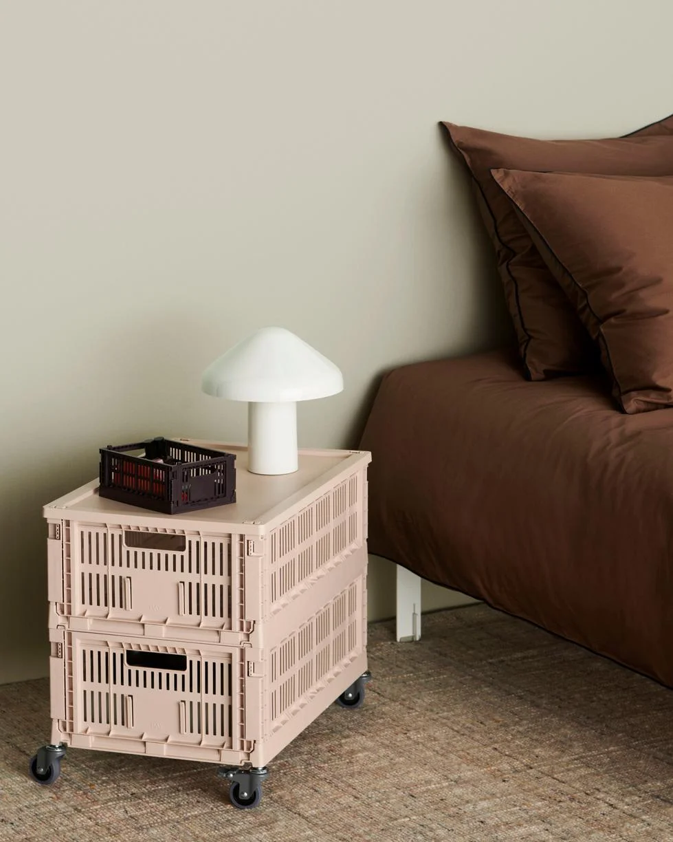 HAY Colour Crate Wheels Set of 4 Large Grey