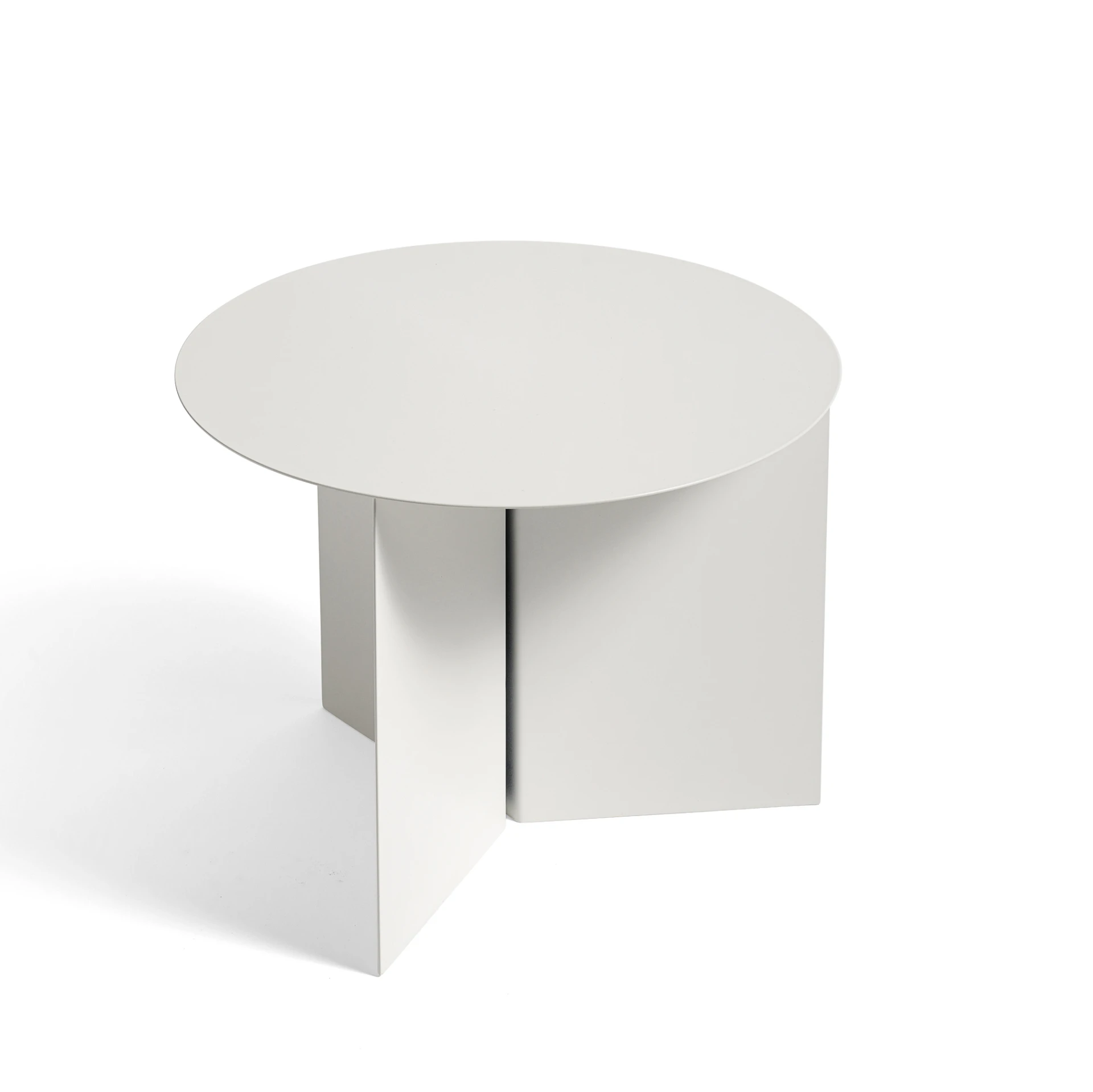 Slit Table Round White