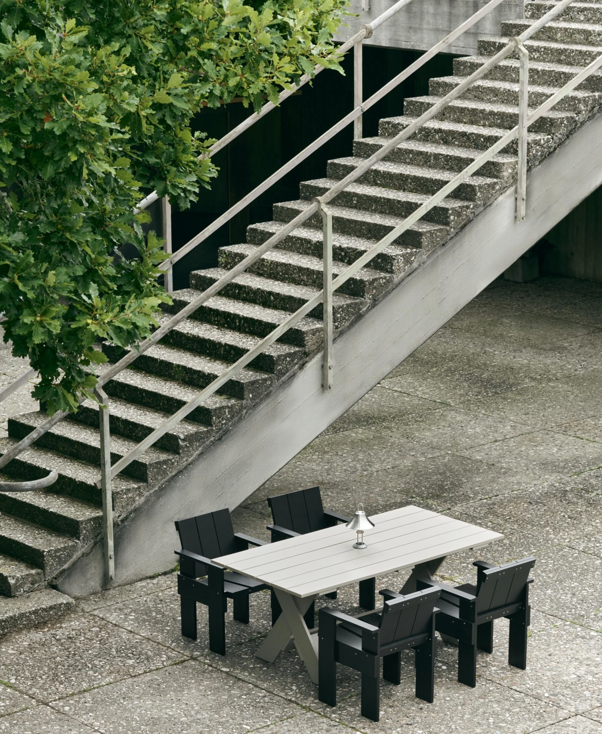 Crate Dining Chair Black