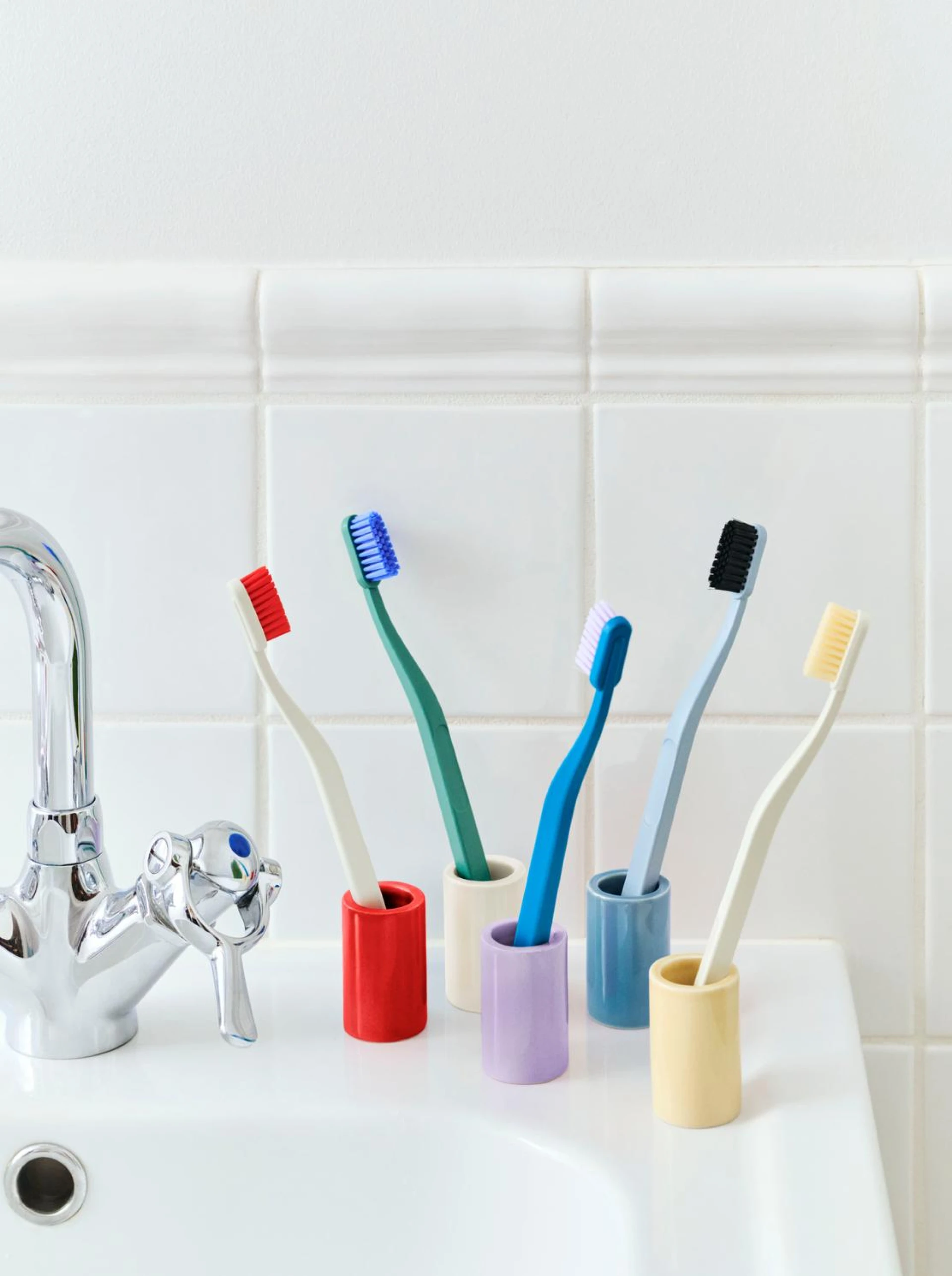 Tann Toothbrush Ocean blue and lavender