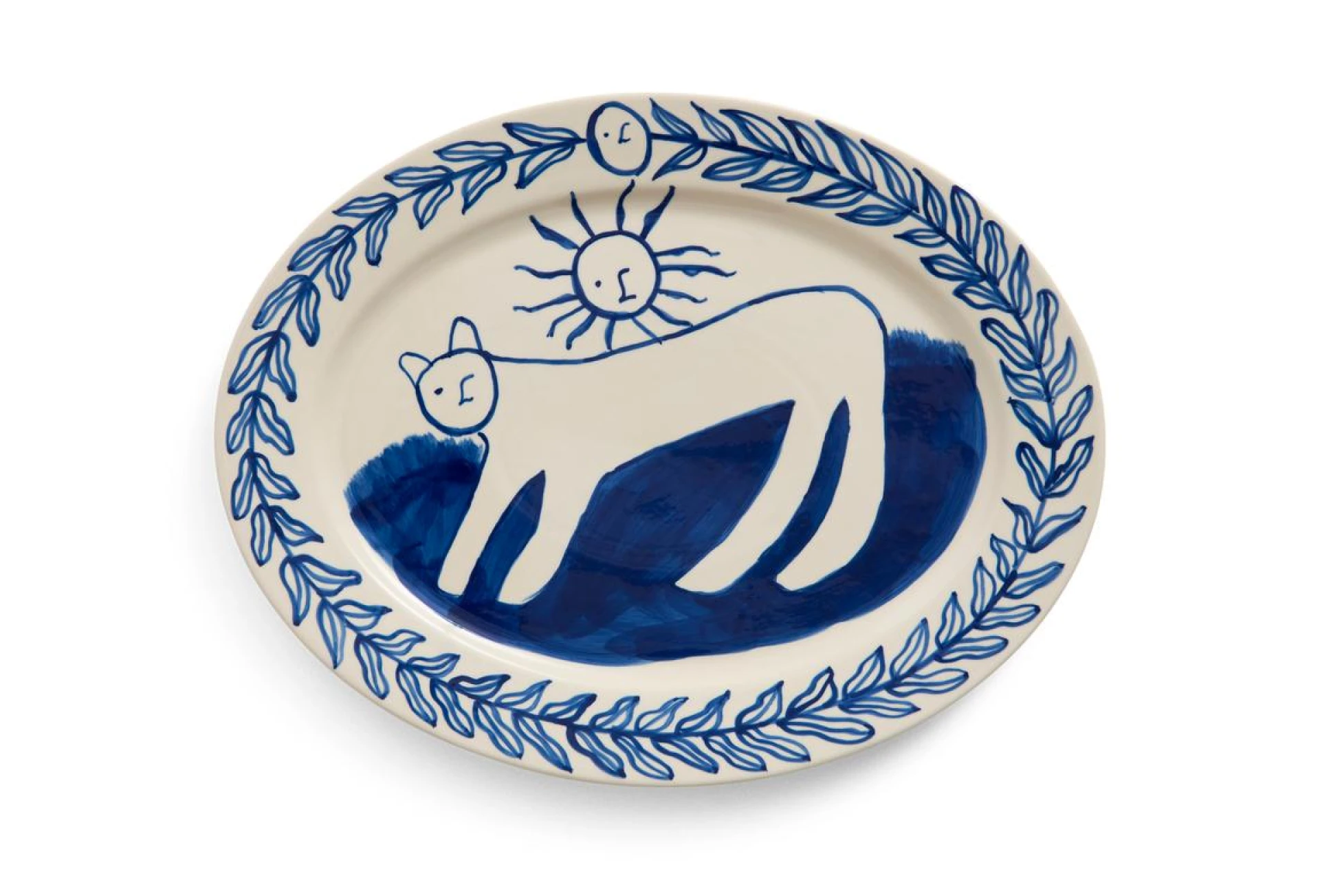 La Pittura Oval Serving Platter L36,5 Charlotte