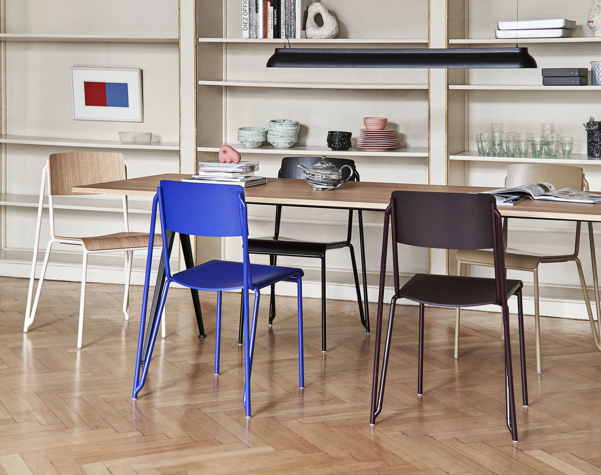 PC linear pendant soft black