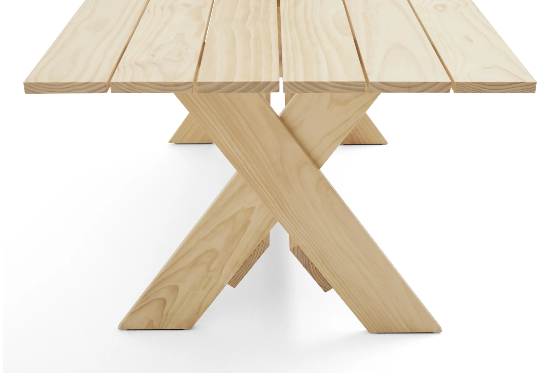 Crate Dining Table L180 Natural