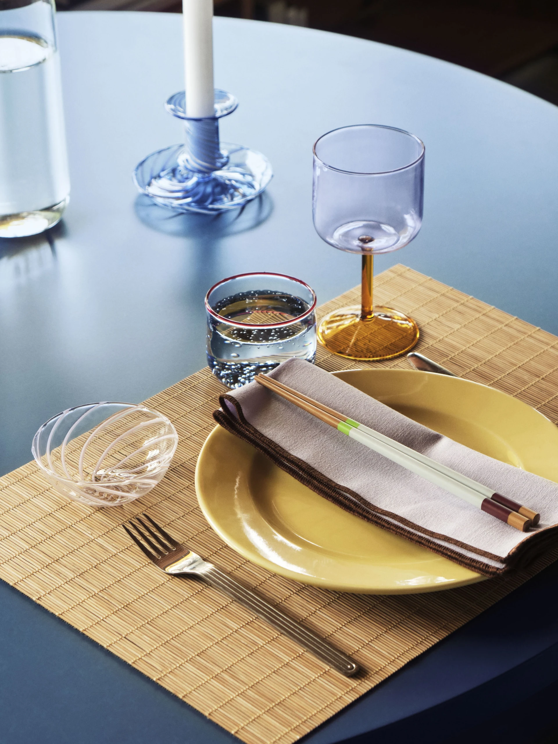 Bamboo Place Mat Set of 2 Natural