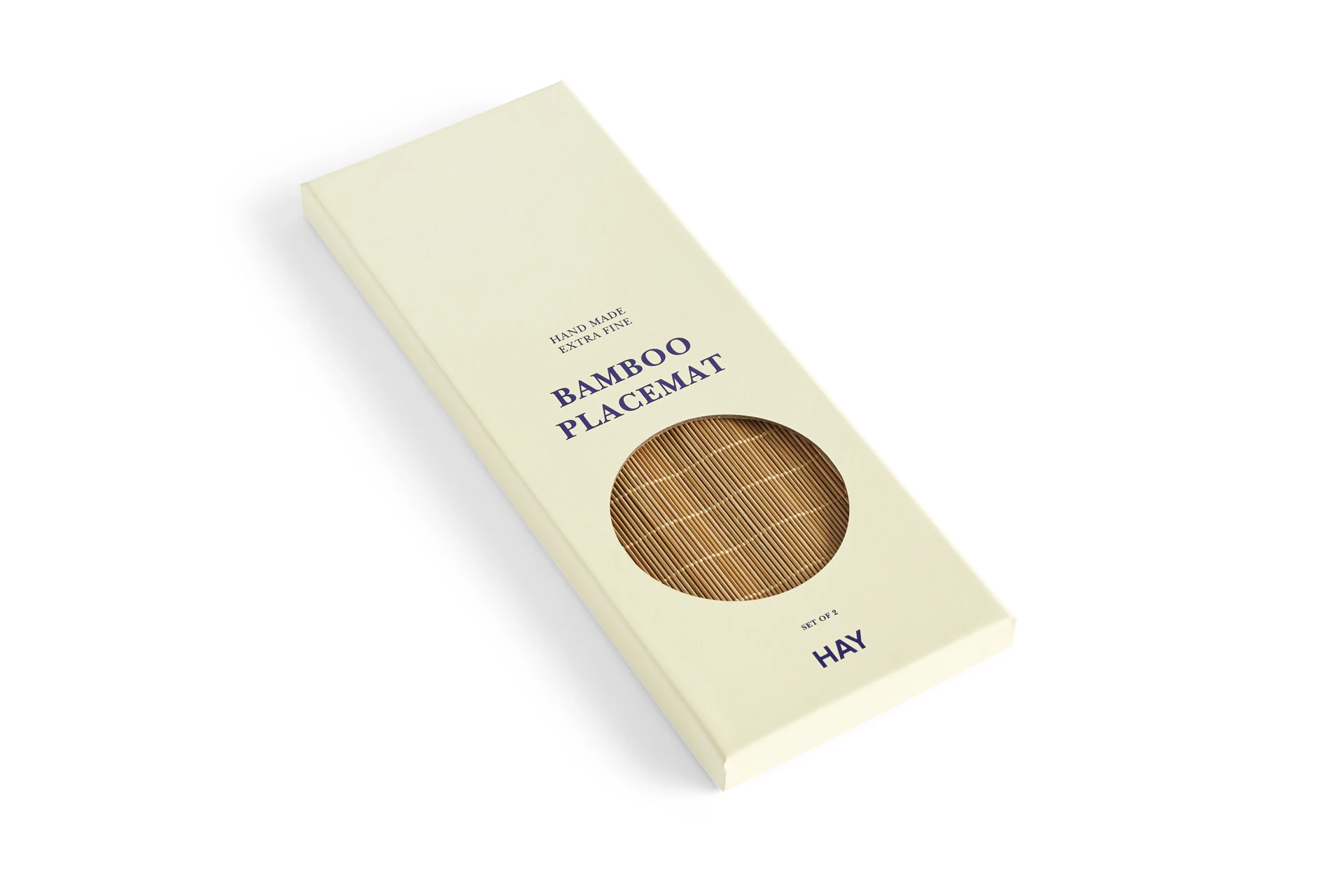 Bamboo Place Mat Set of 2 Natural