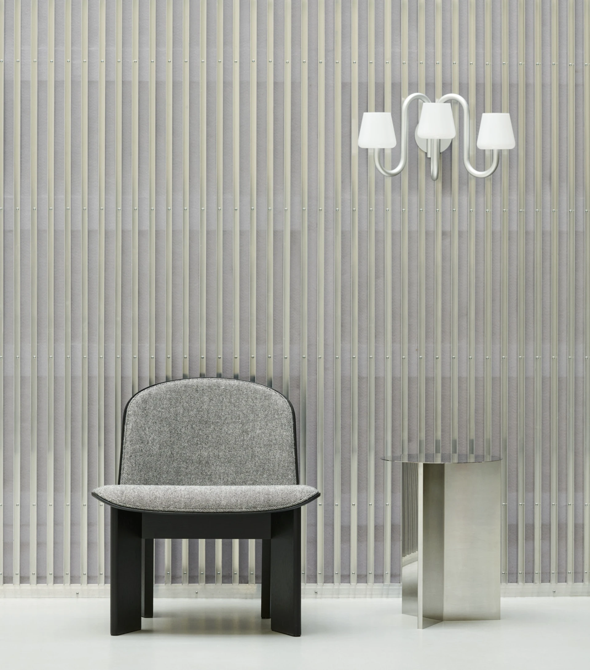 Apollo Wall Sconce White opal glass
