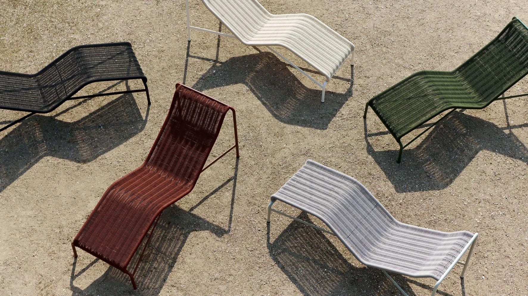 Palissade Cord Chaise Longue