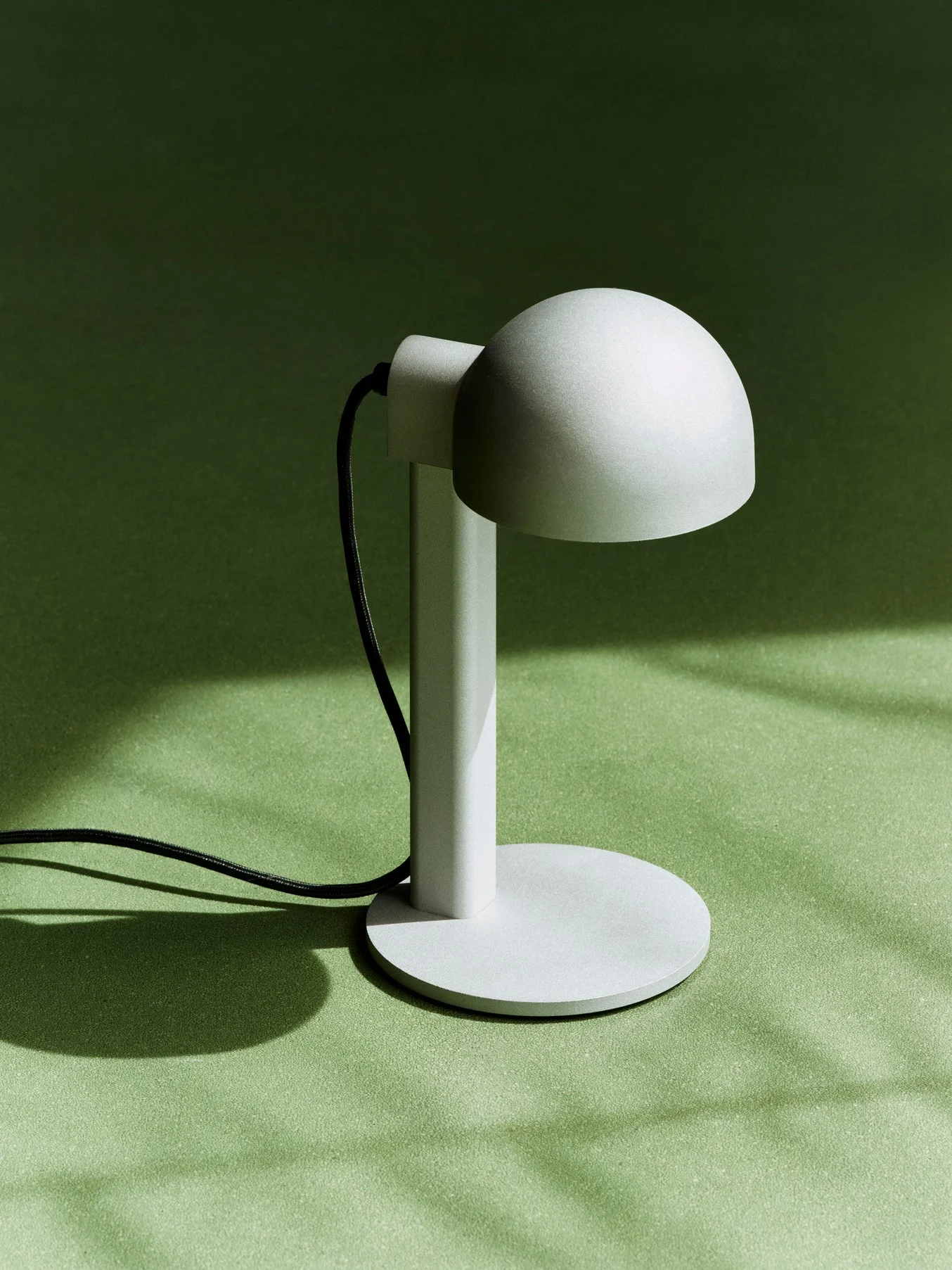 Posto Table Lamp Silver grey