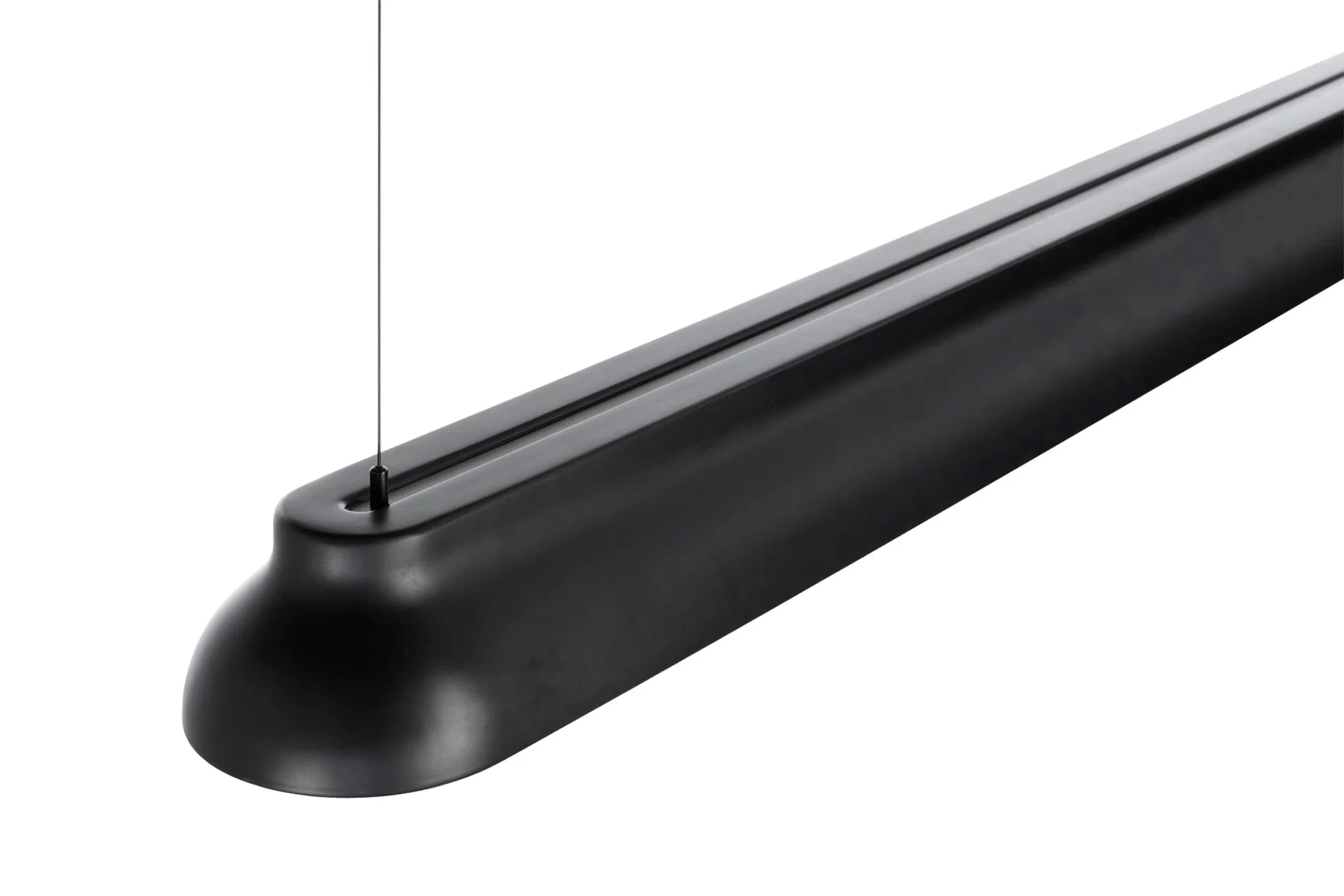PC linear pendant soft black