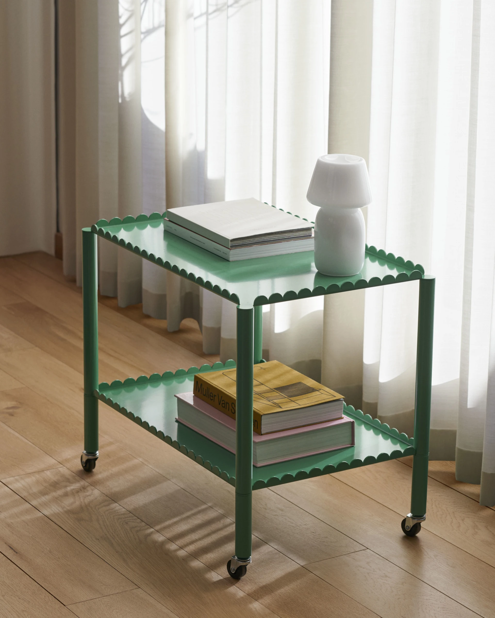 Arcs Trolley Low Soft jade