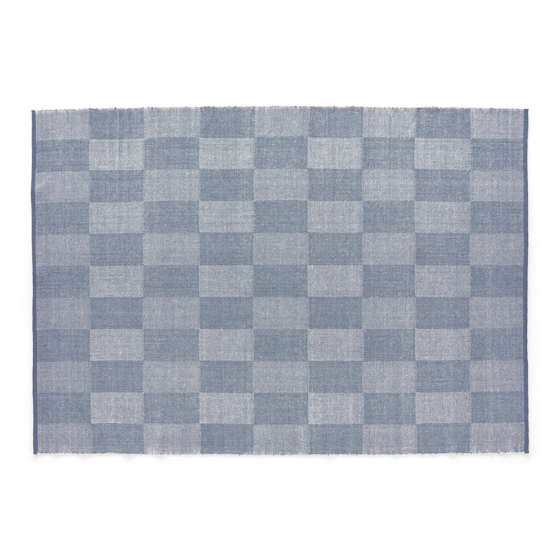 Check Rug 170 x 240 Light blue S Check