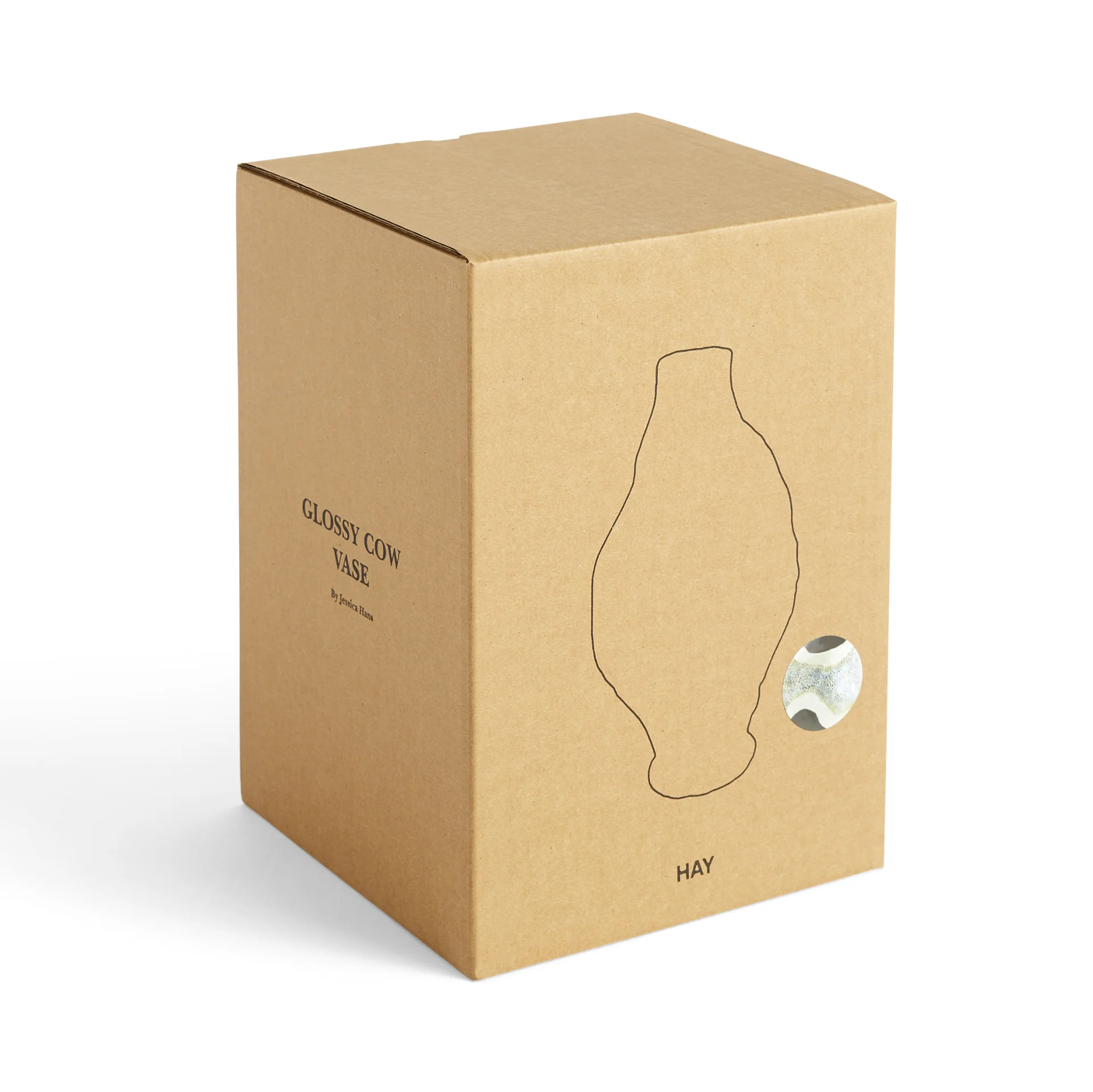 Jessica Hans Vase Glossy cow