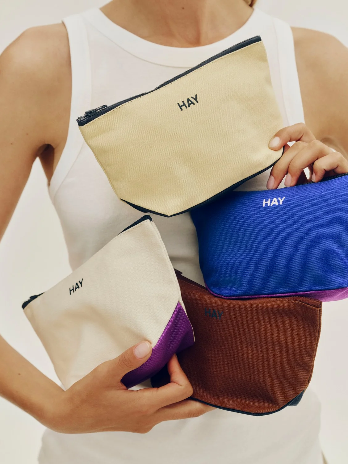 Multi Pouch Small Cream multi