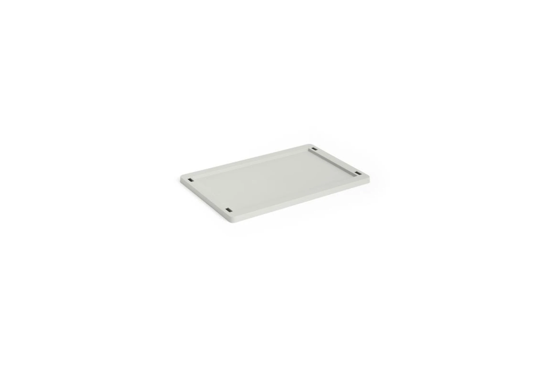 HAY Colour Crate Lid Plastic Small Grey