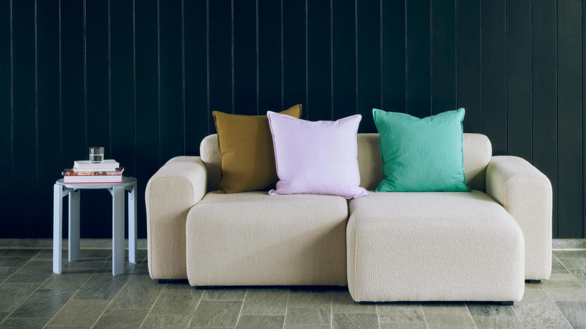 Linen Cushion 50 x 50 Olive