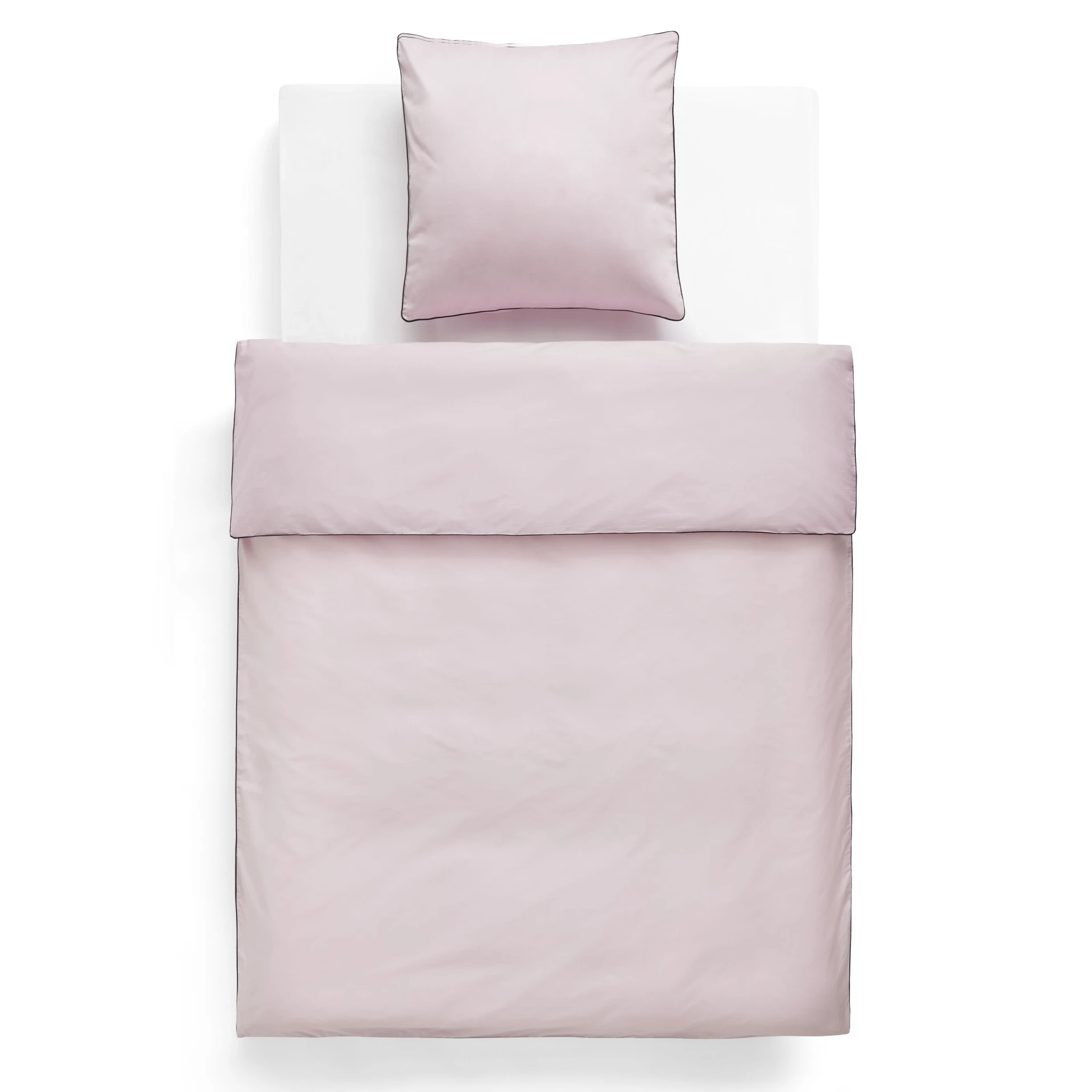 Outline Duvet Cover 140 x 200 Soft pink