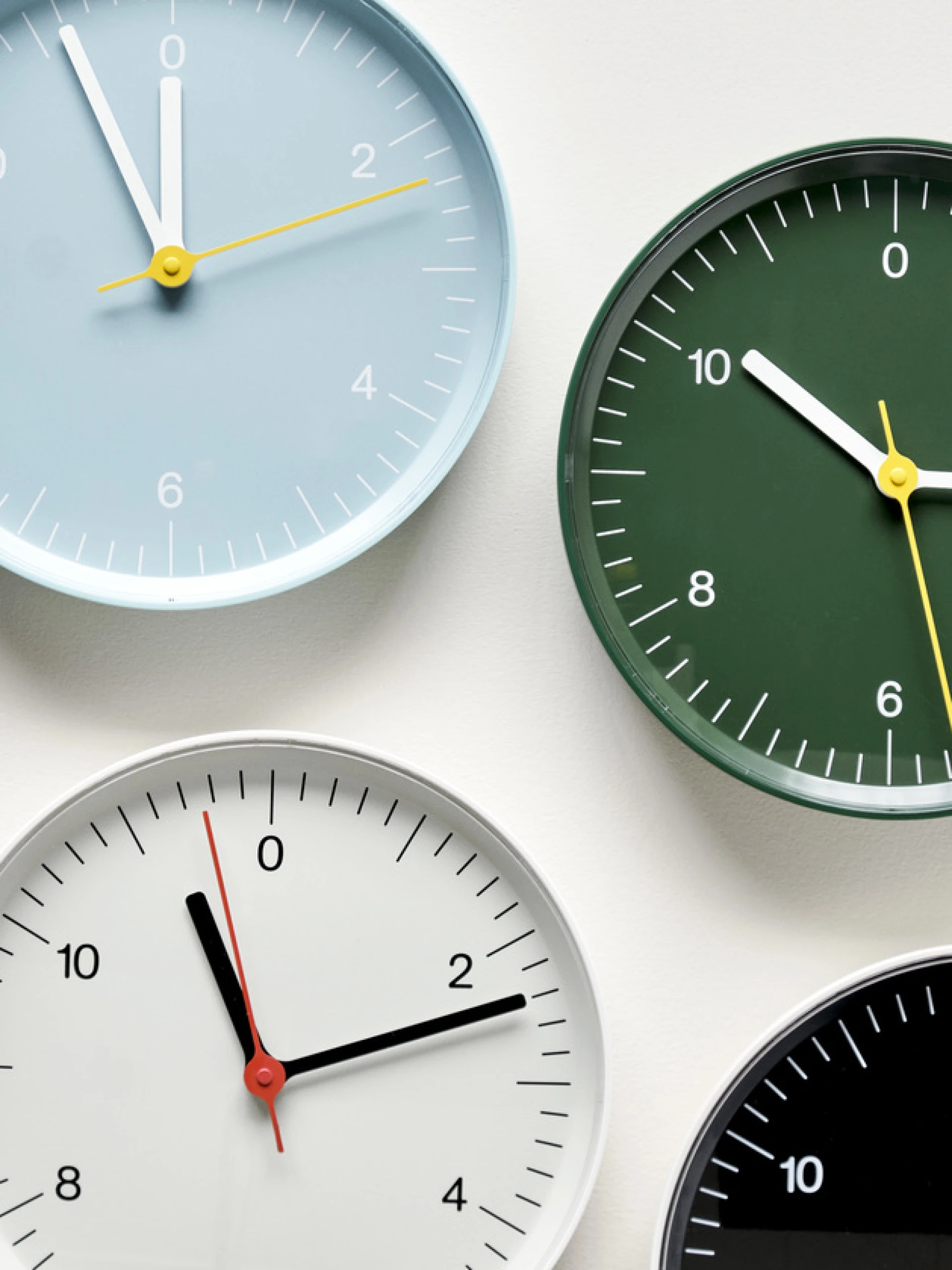 Wall Clock Blue