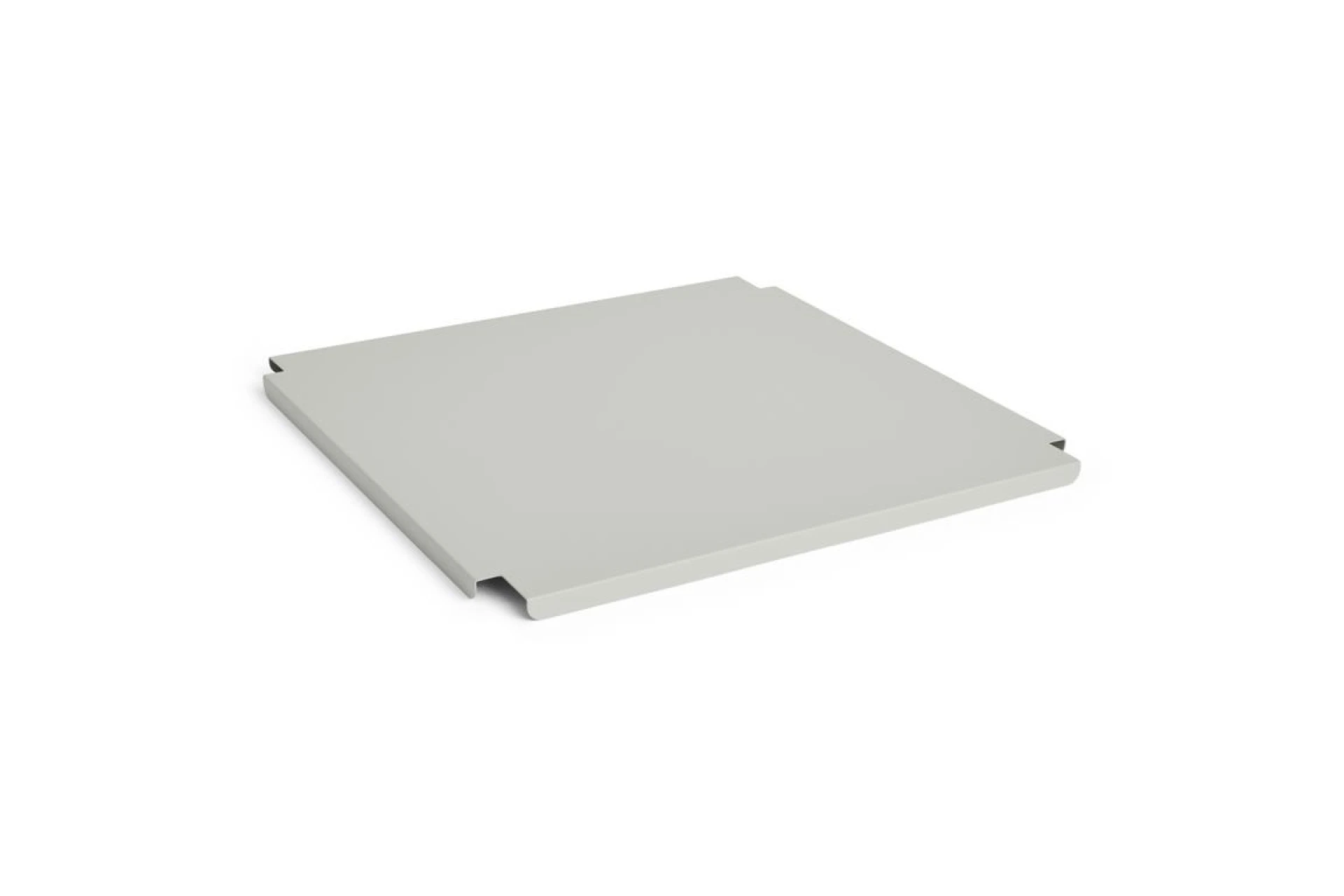 HAY Colour Crate Lid Metal Large Square Grey