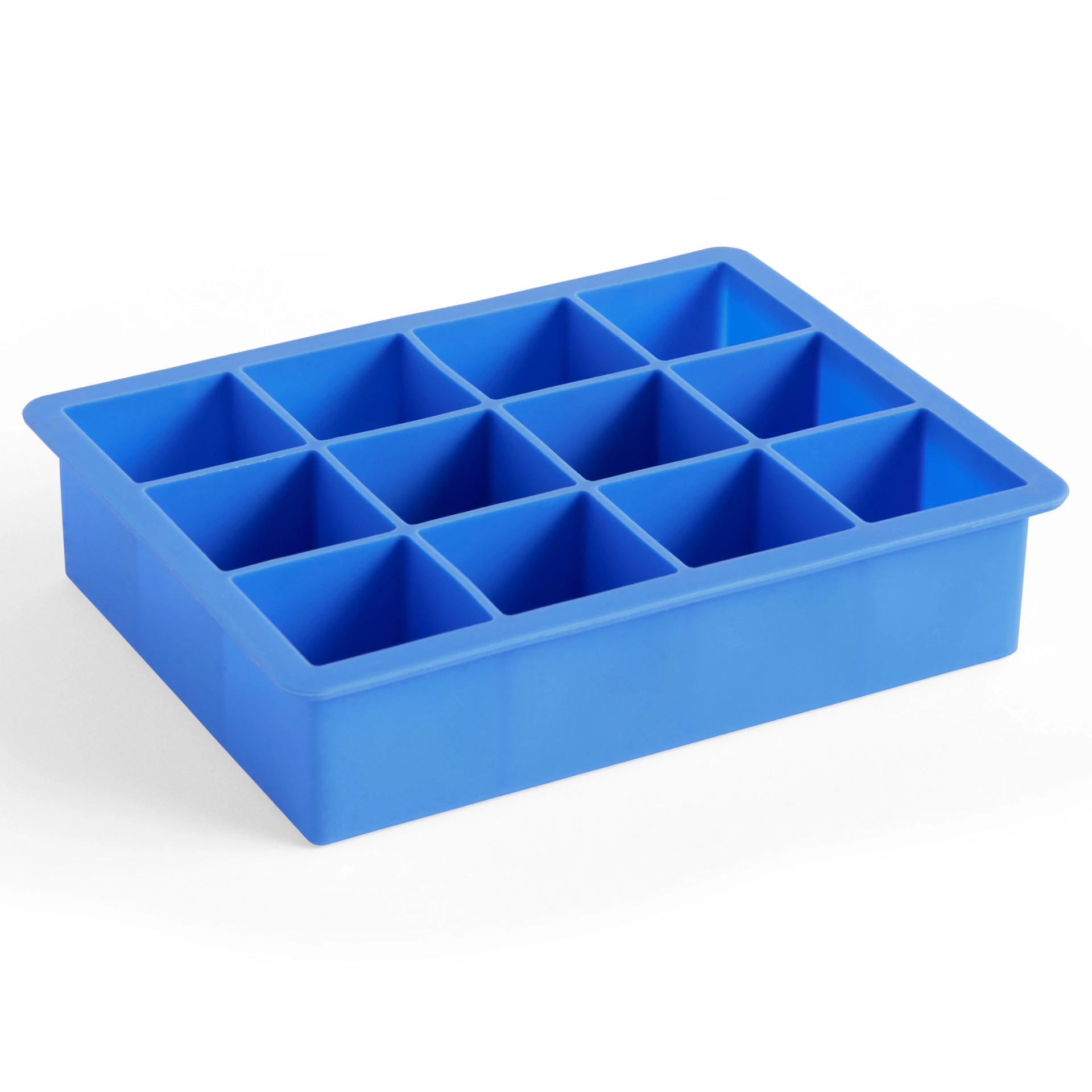 Ice Cube Tray Square X-Large Blue