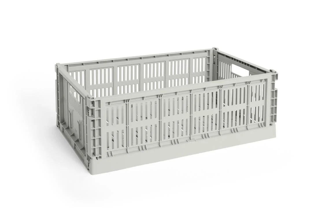 HAY Colour Crate Large Grey