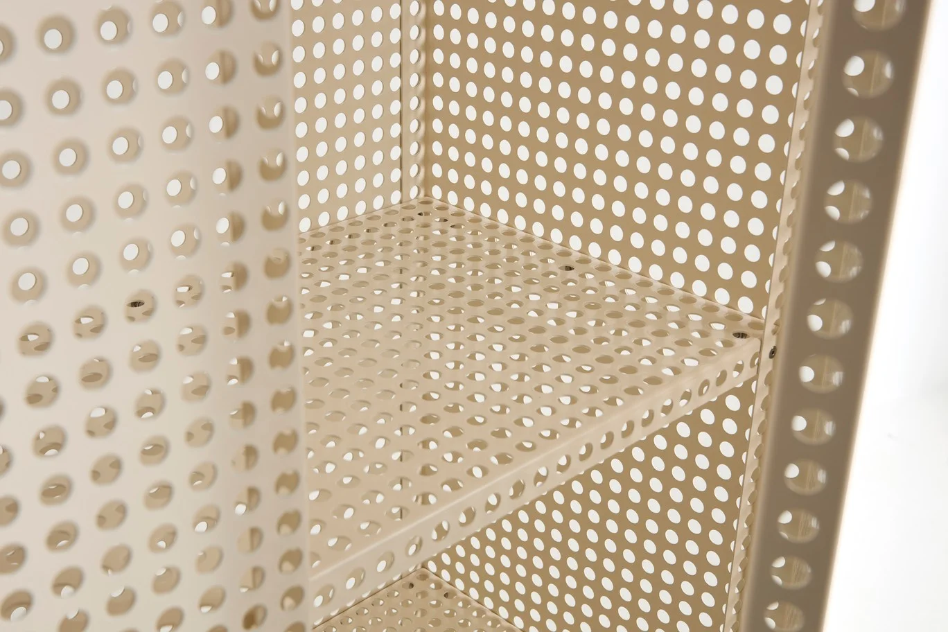 Perforated Cabinet Floor Large Eggshell