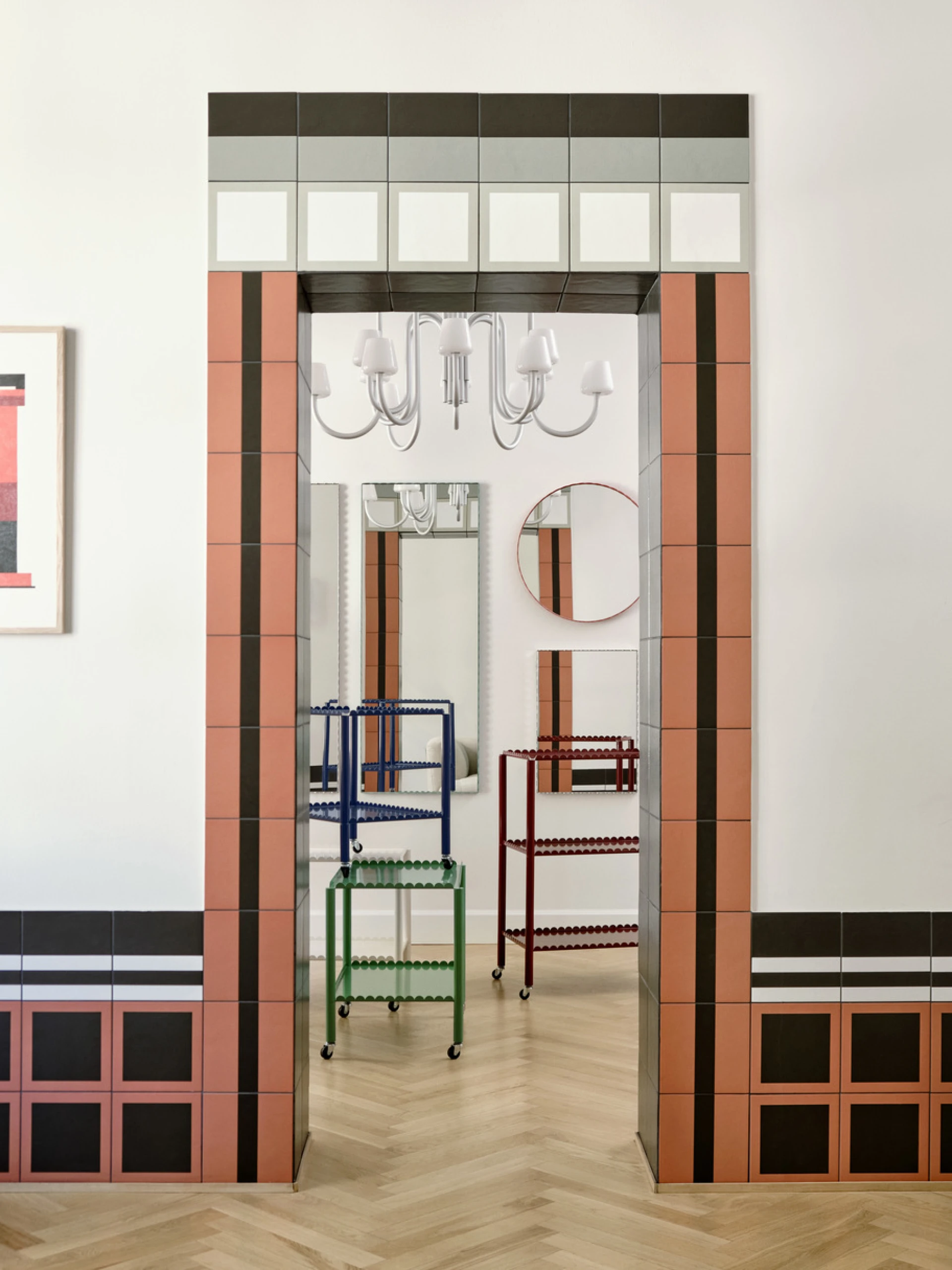 Arcs Mirror Rectangle M Mirrored