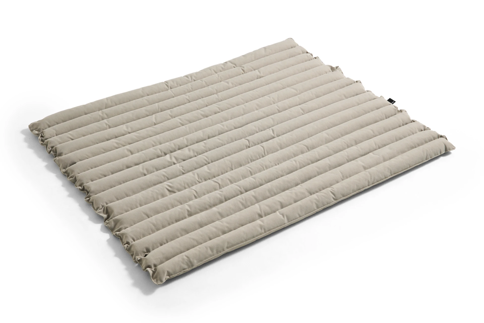 Quilted Lounge Cushion for Traverse Lounge Bench with Arm Beige