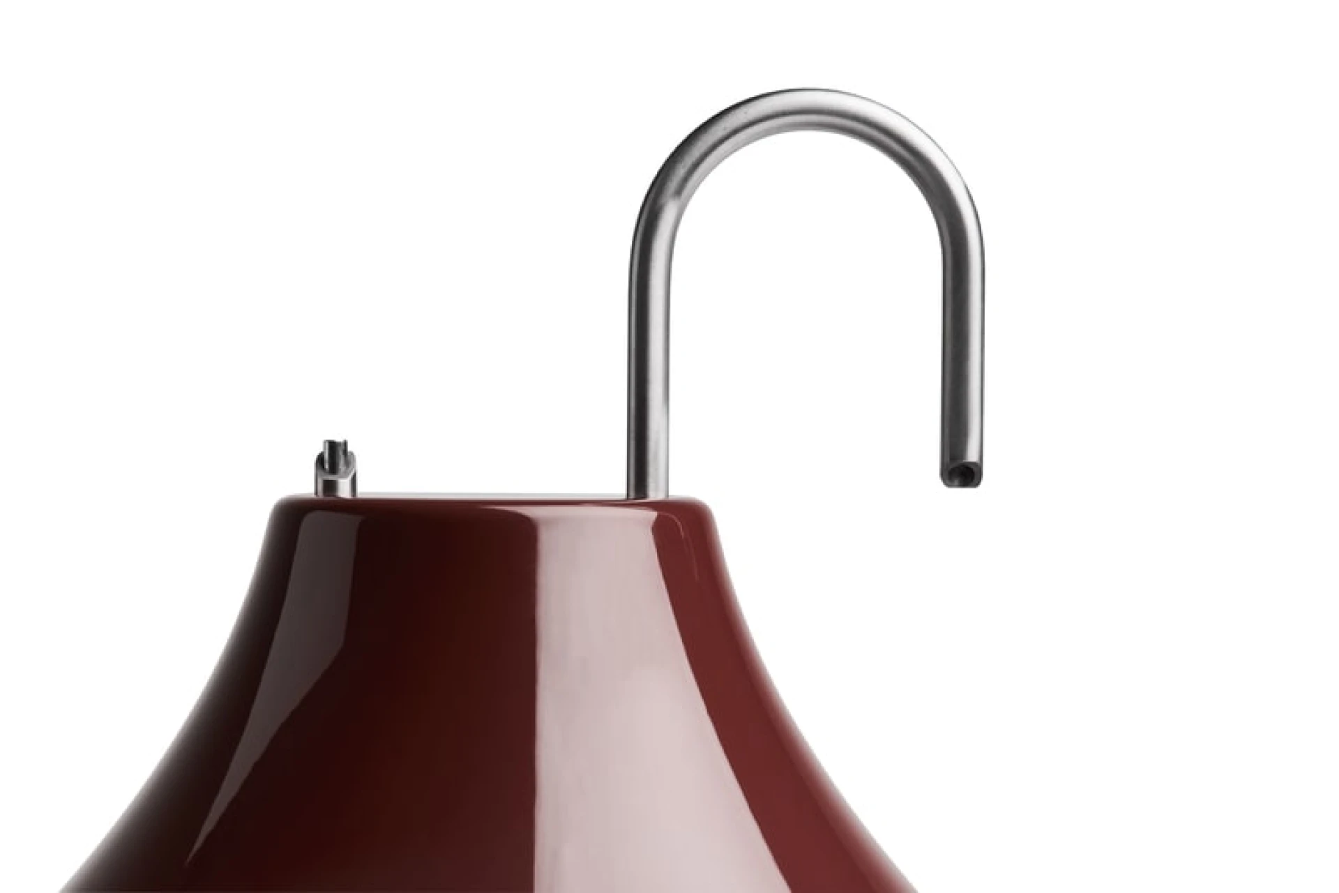 Mousqueton Portable Lamp Oyster white