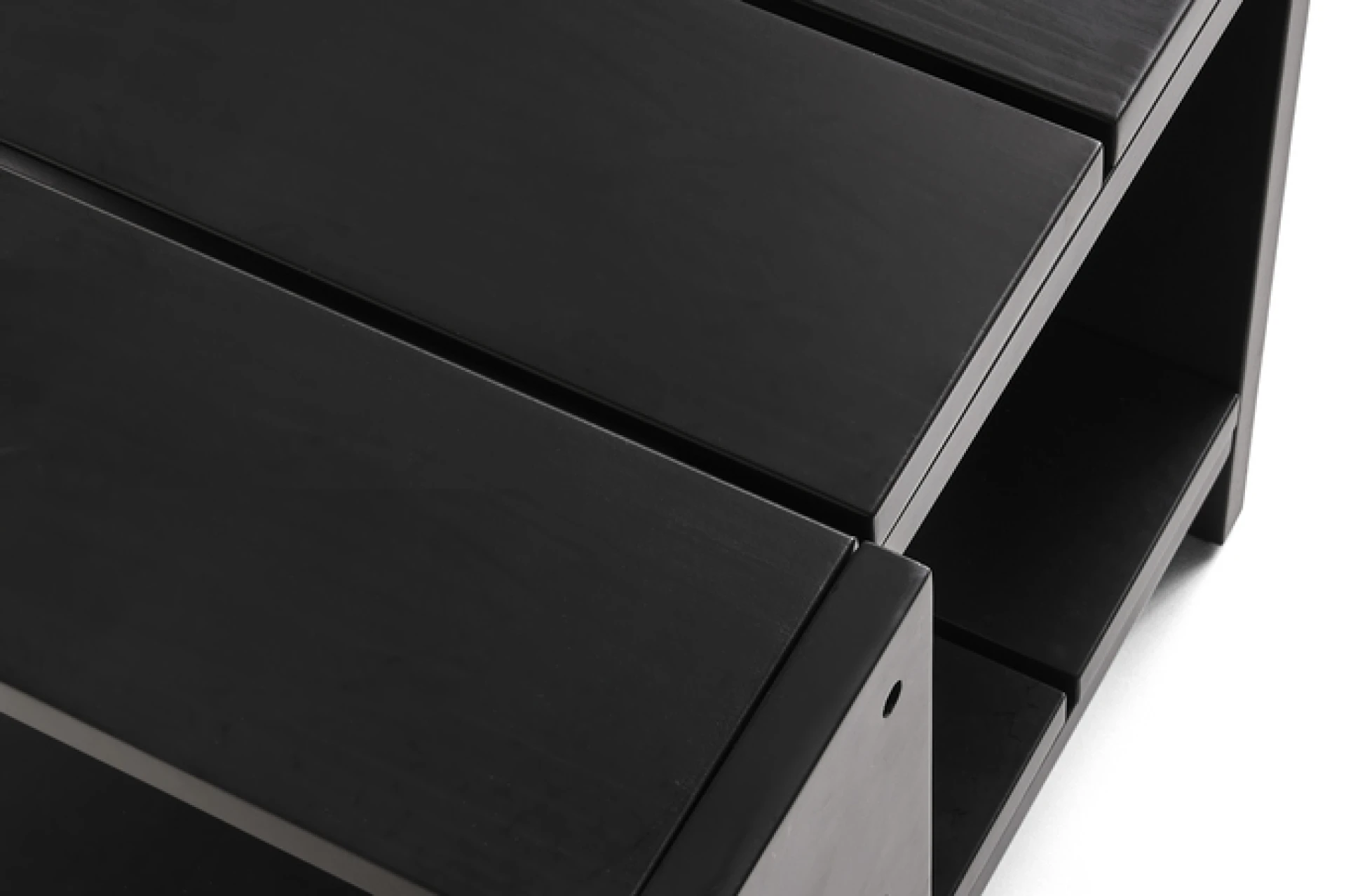 Crate Low Table Black