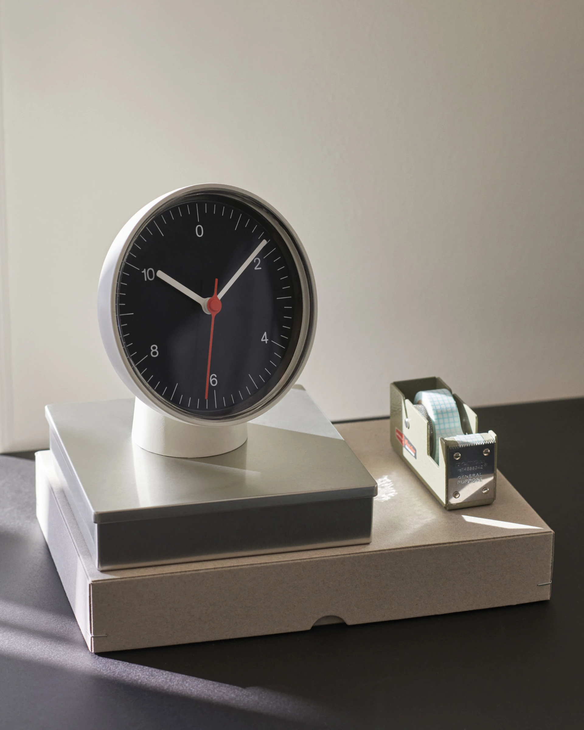Table Clock Black