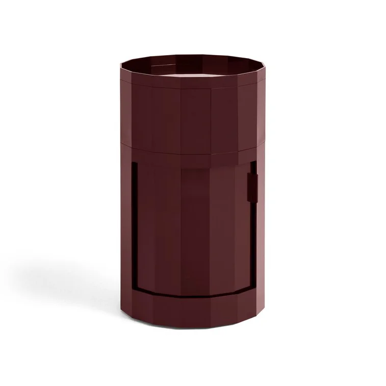 Facet Cabinet 101 Burgundy