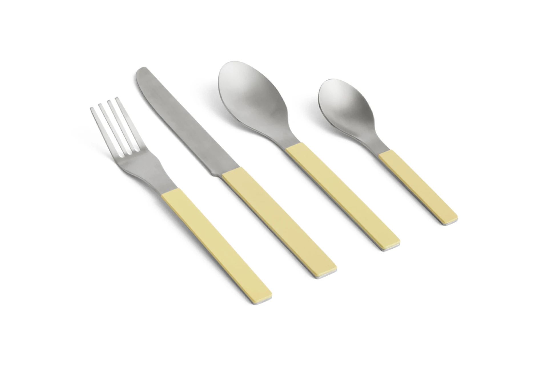 MVS Cutlery Set of 4 Yellow MVS Cutlery Set of 4 Yellow