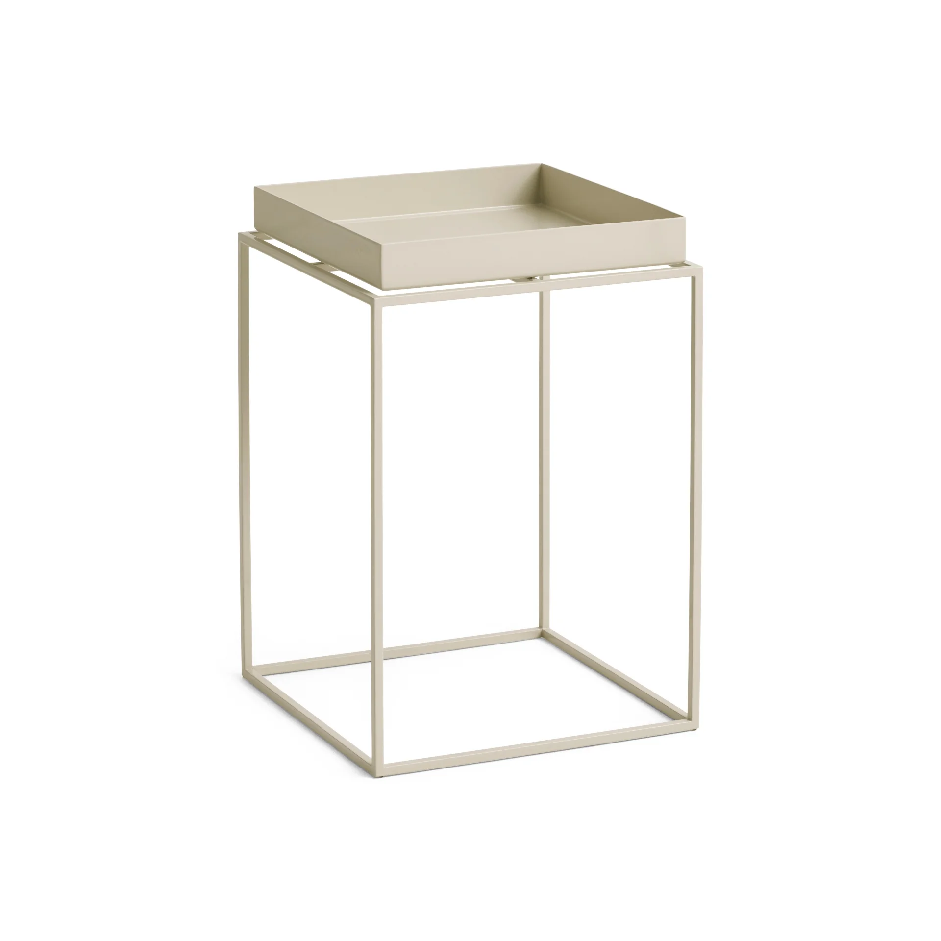 Tray Table S High L30 x W30 Warm Beige 