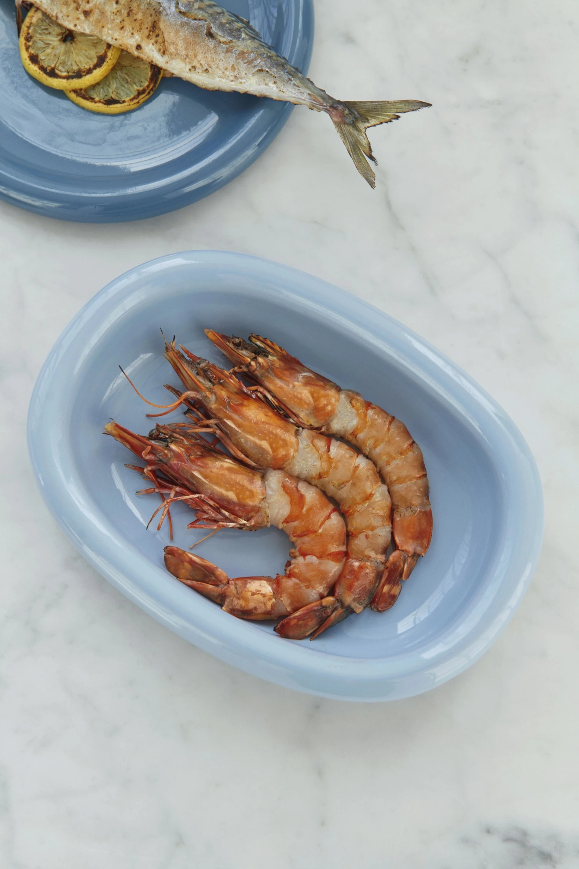 Barro Oval Dish Small Light blue