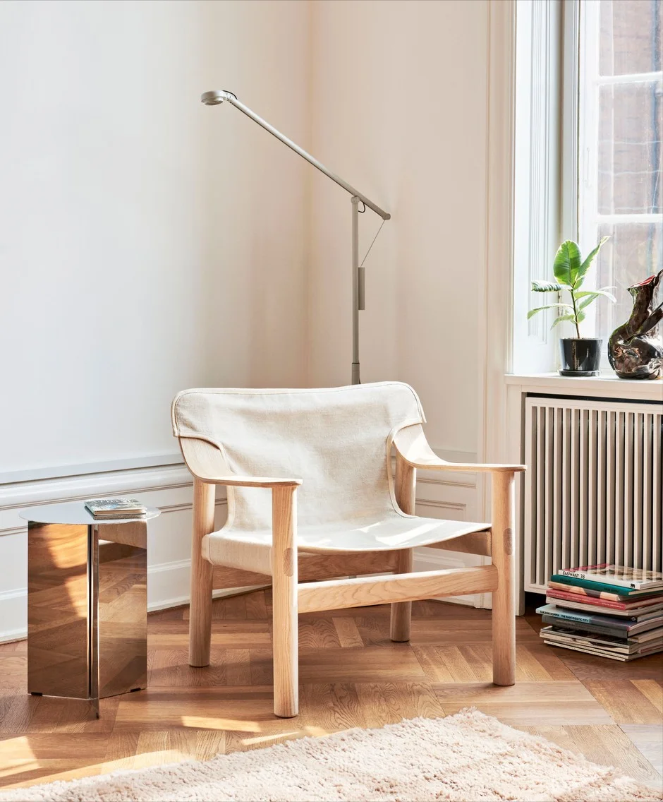 Fifty-Fifty Floor Lamp Ash grey