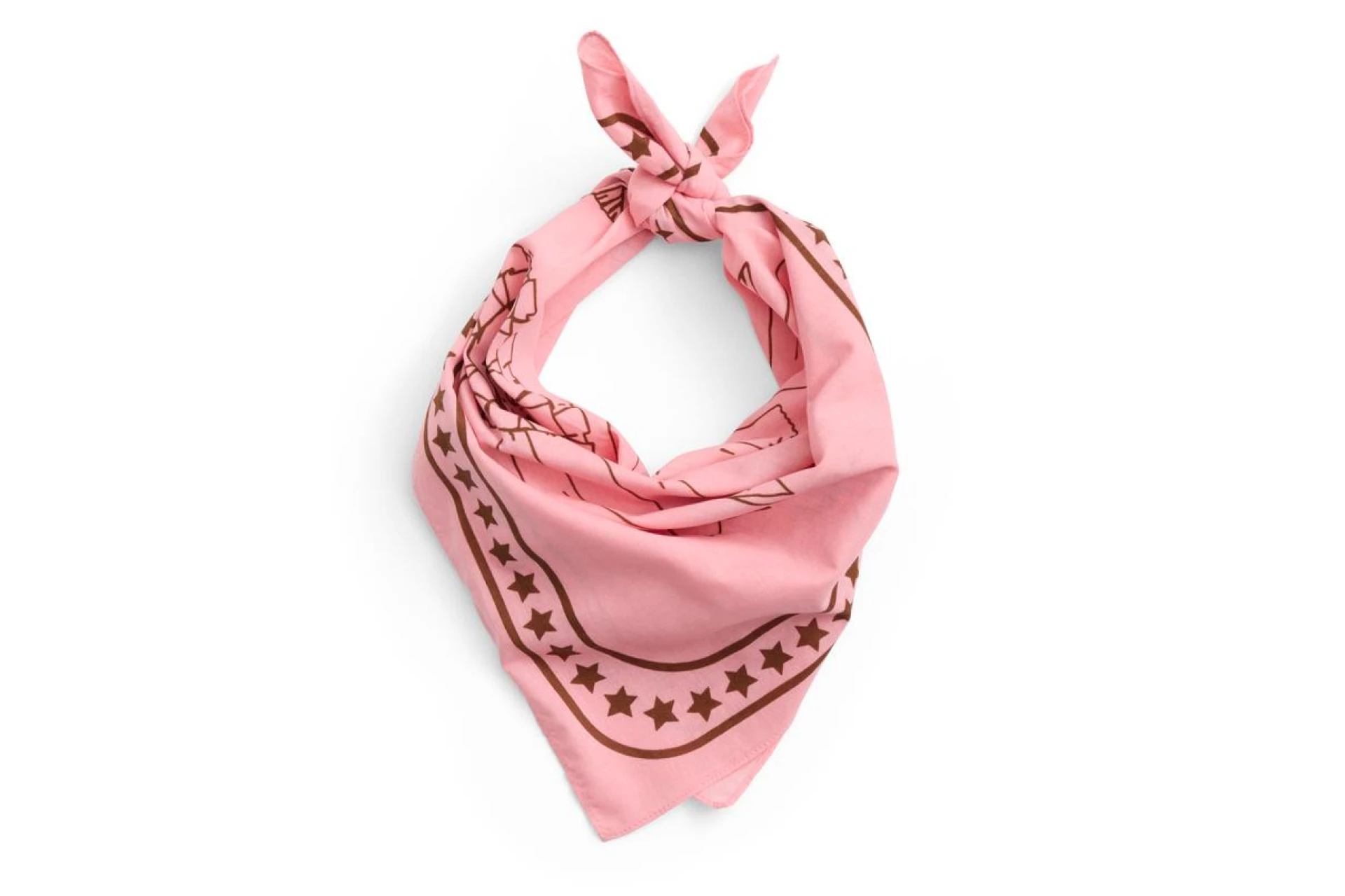 HAY Dogs Scarf (Recycled) 55 x 55 Pink