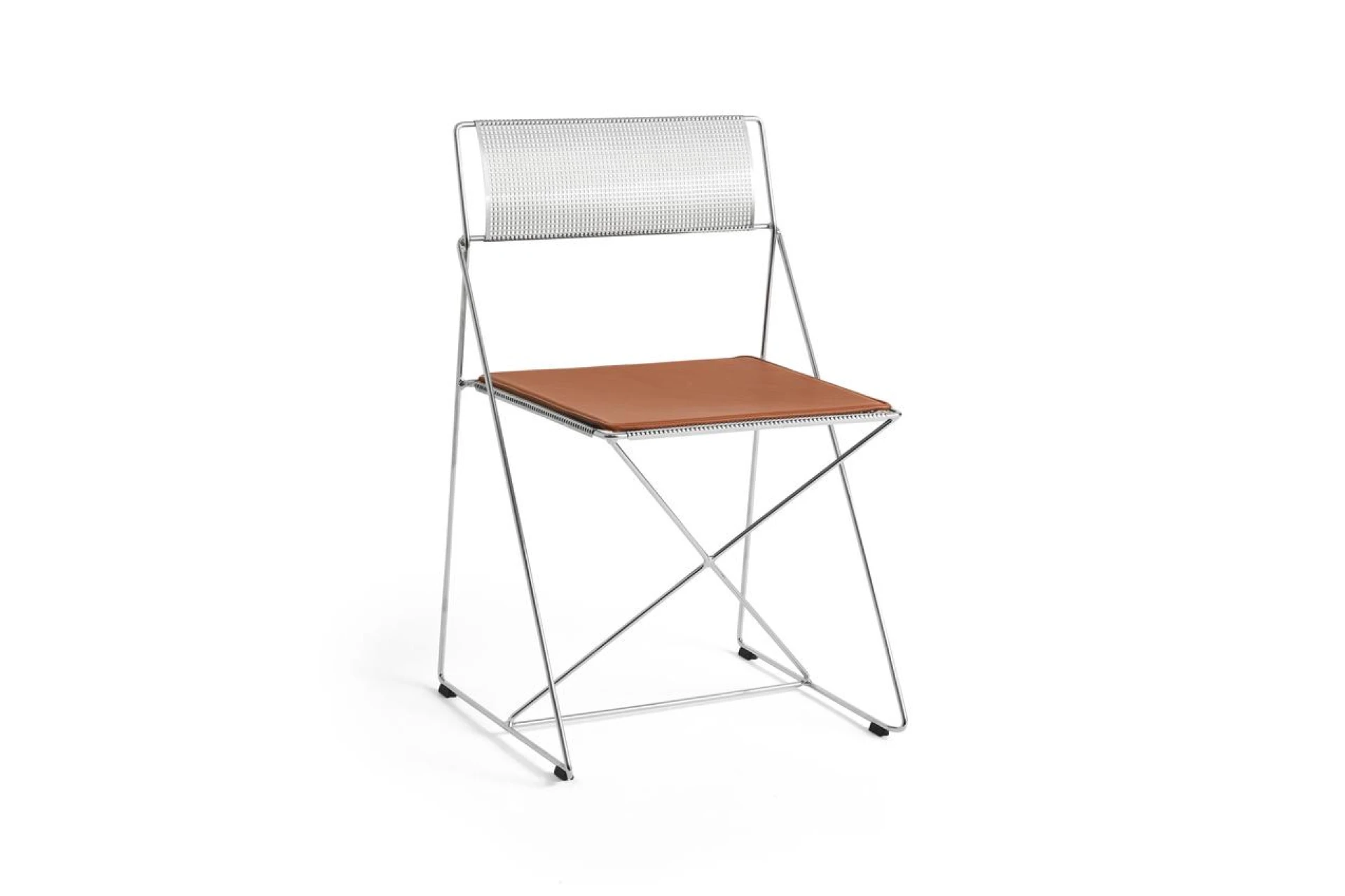 Seat Pad for X-Line Chair Indoor Cognac leather