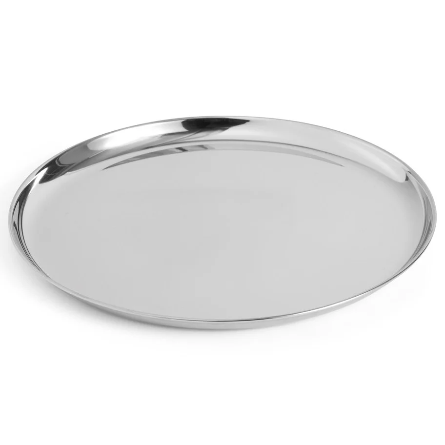 Essential Steel Round Dish Medium